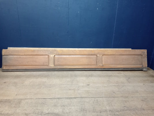 8 x Pew back three pane panels