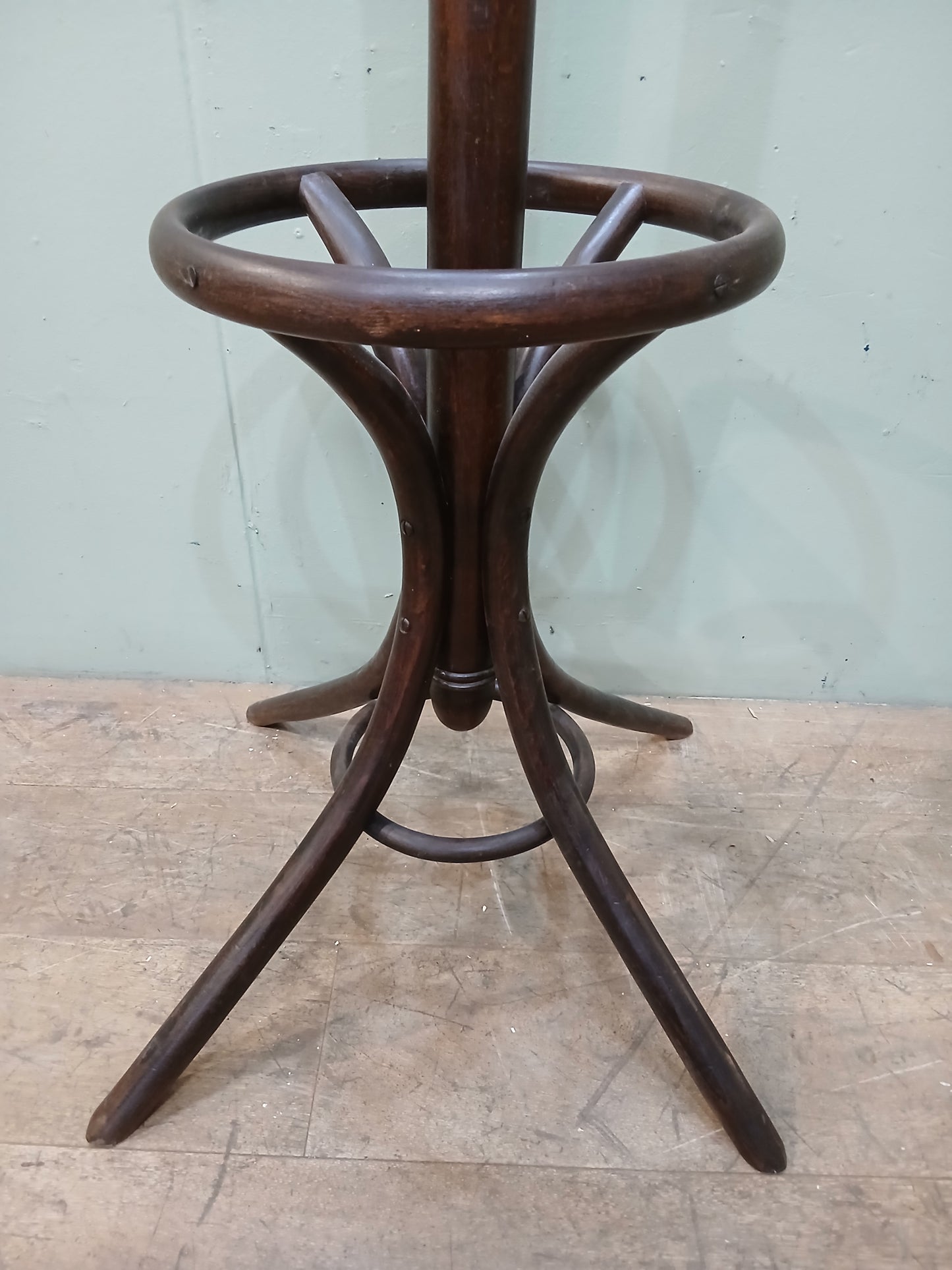 Bentwood thonet style hat and coat stand
