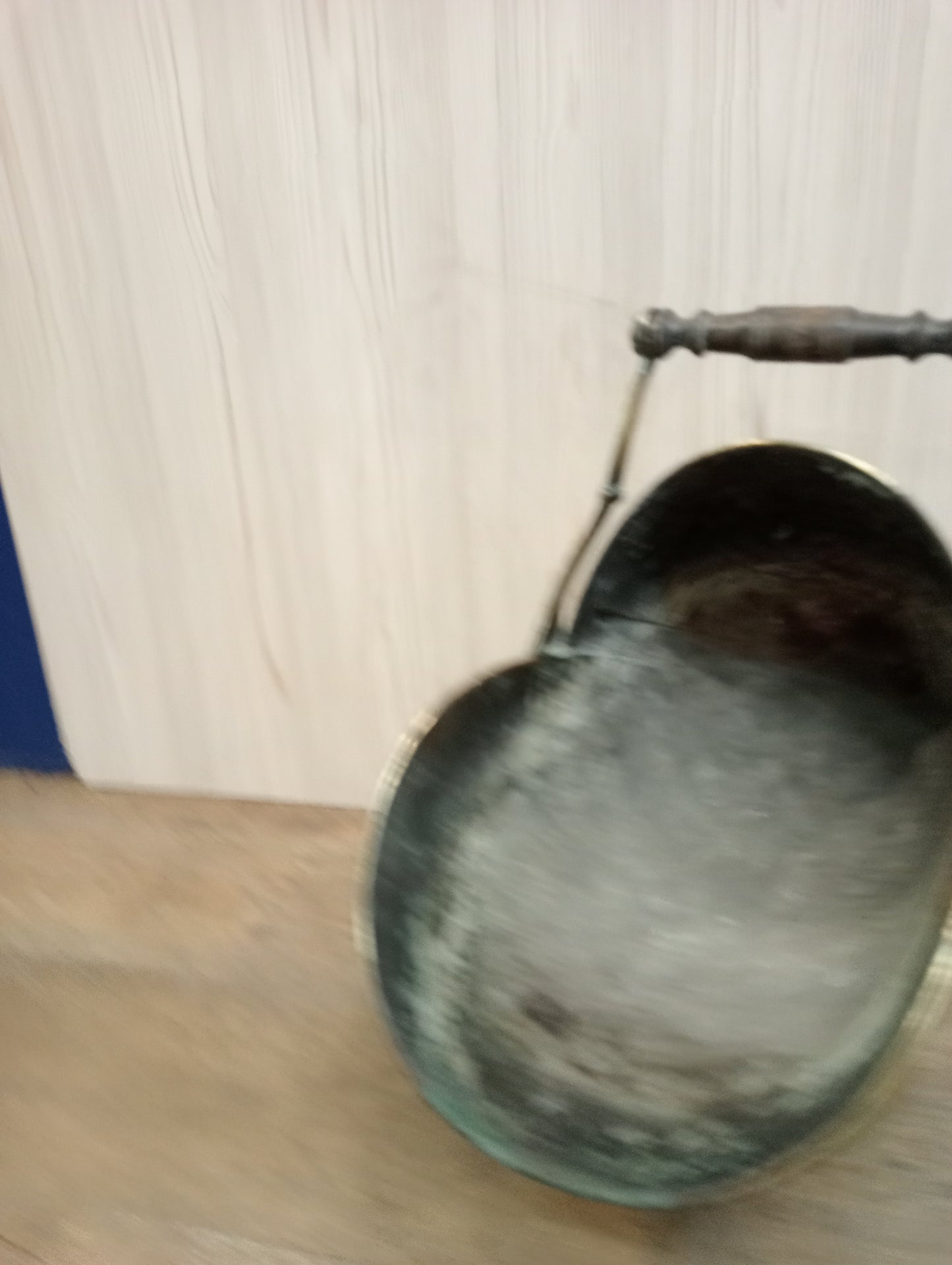 Brass coal scuttle
