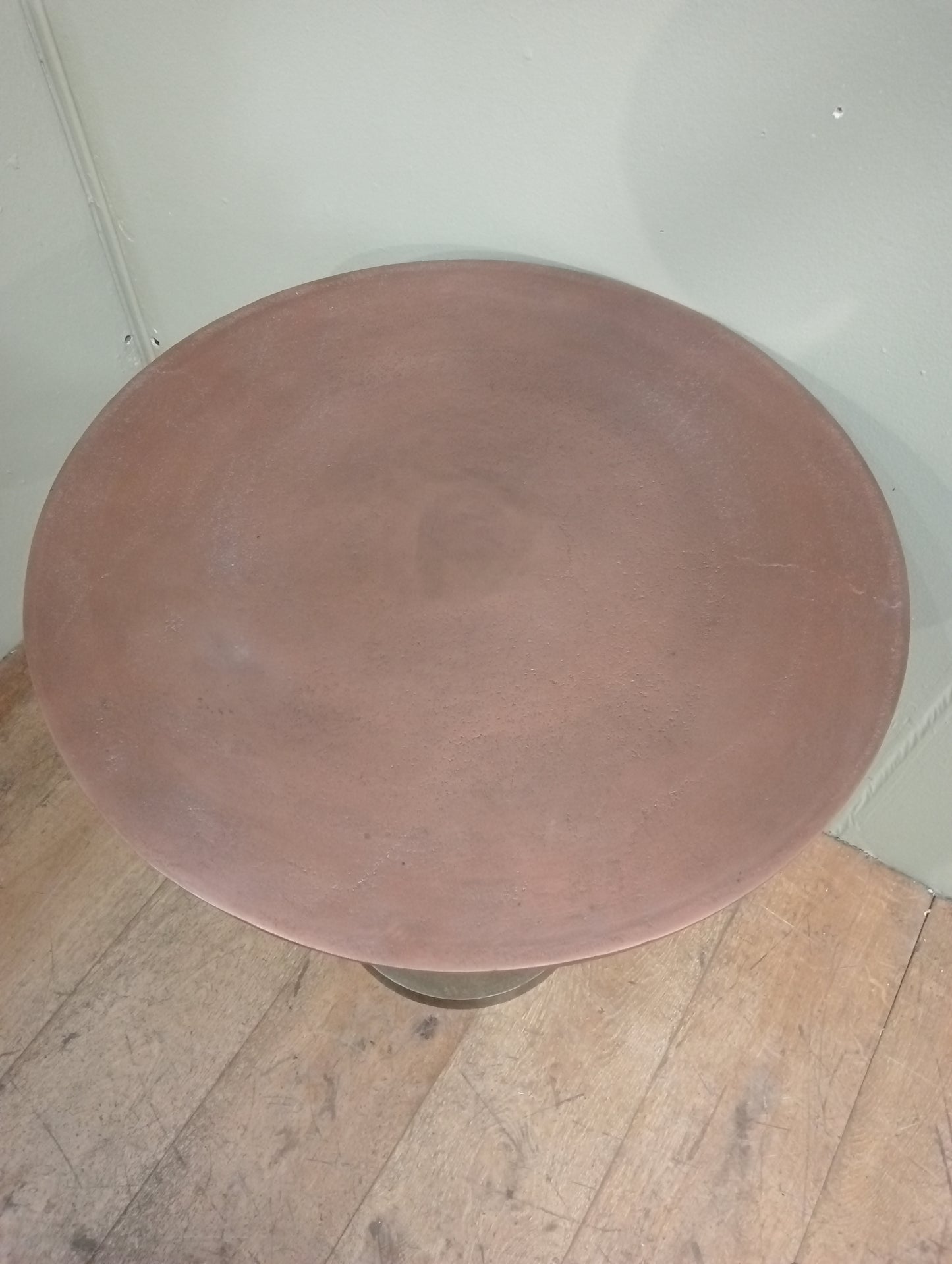 Bronzed 2 tone side table