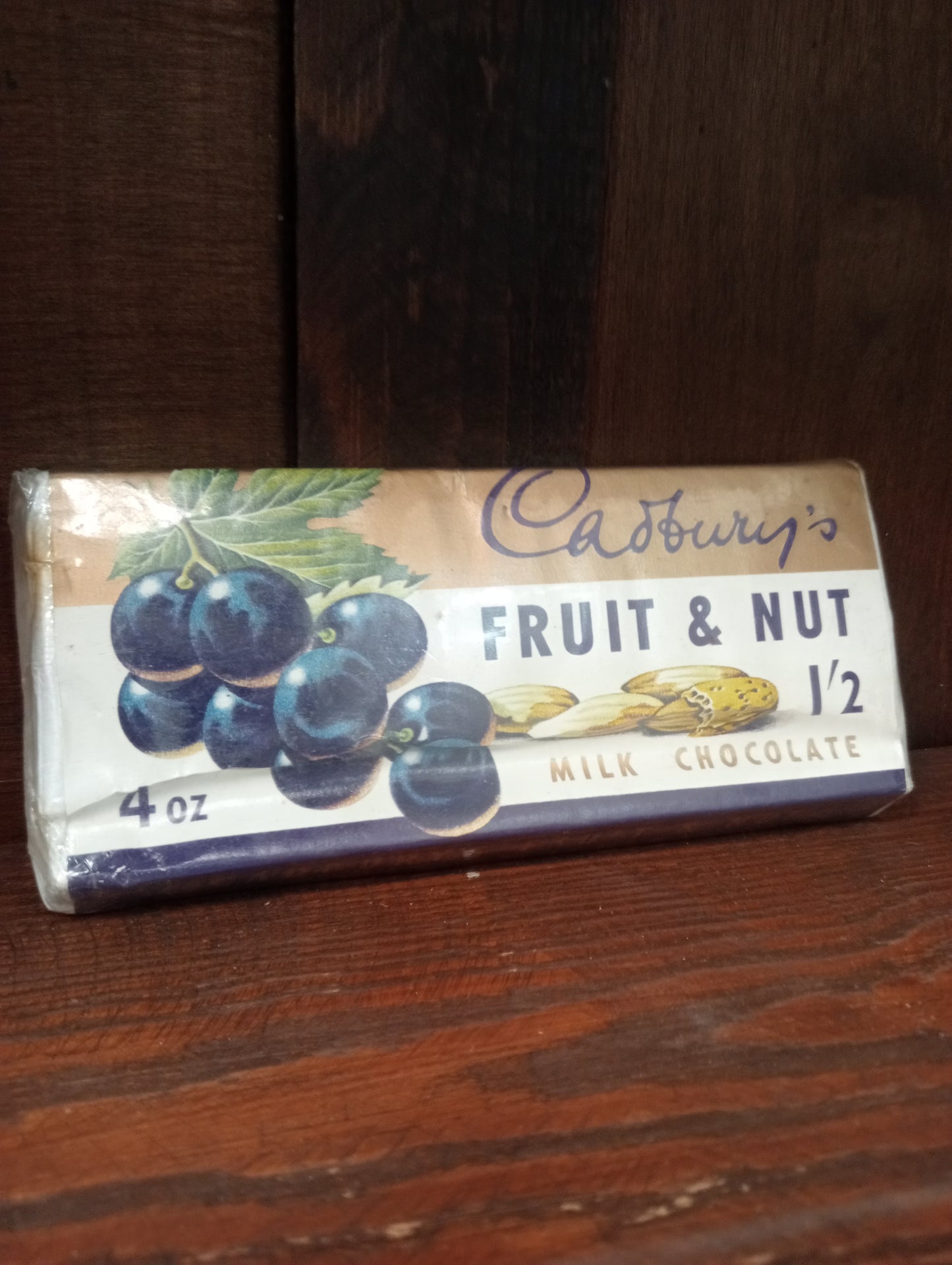 Cadburys fruit and nut dummy bar