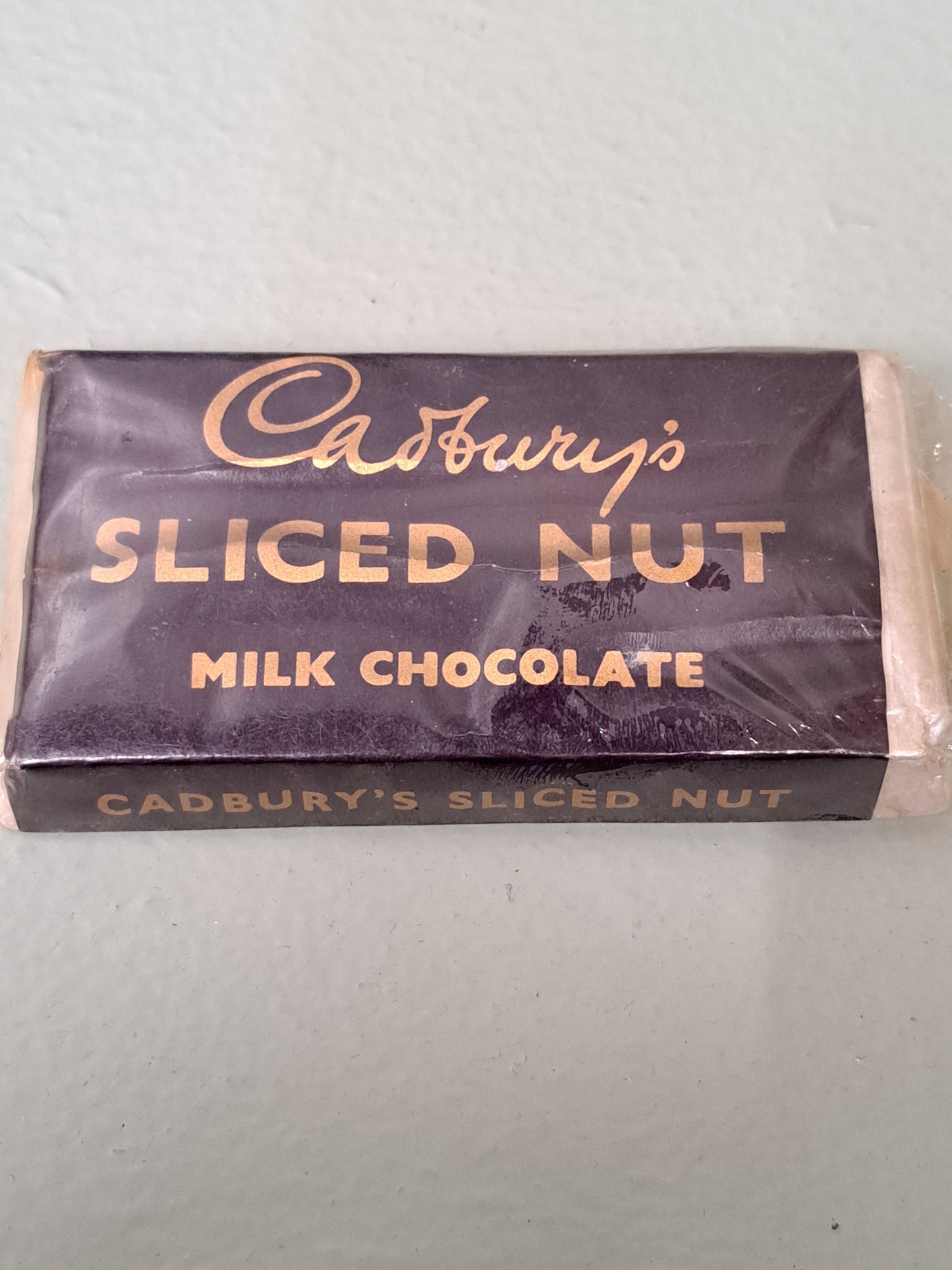 Cadburys sliced nut milk chocolate dummy display shop 1940s