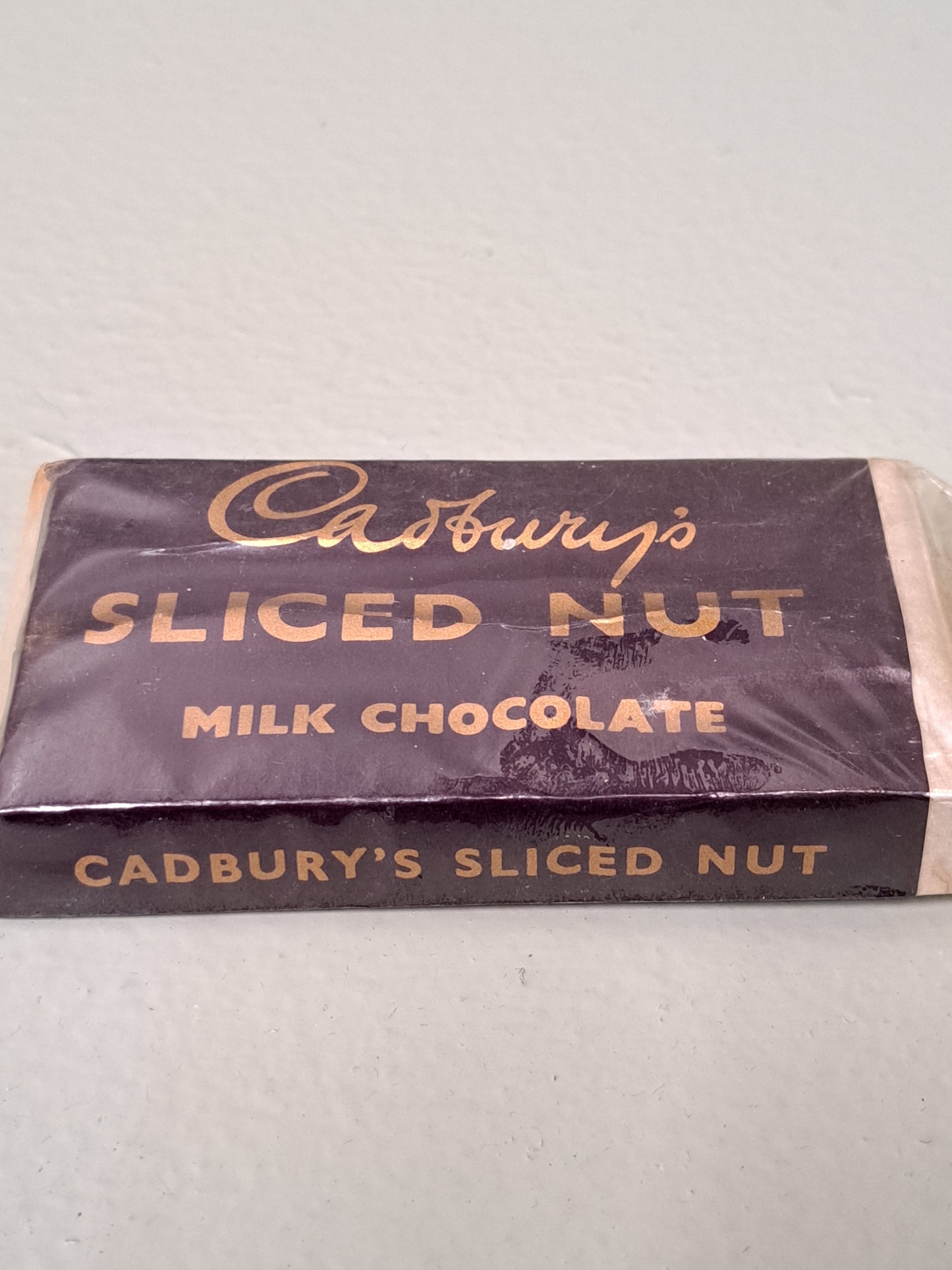 Cadburys sliced nut milk chocolate dummy display shop 1940s