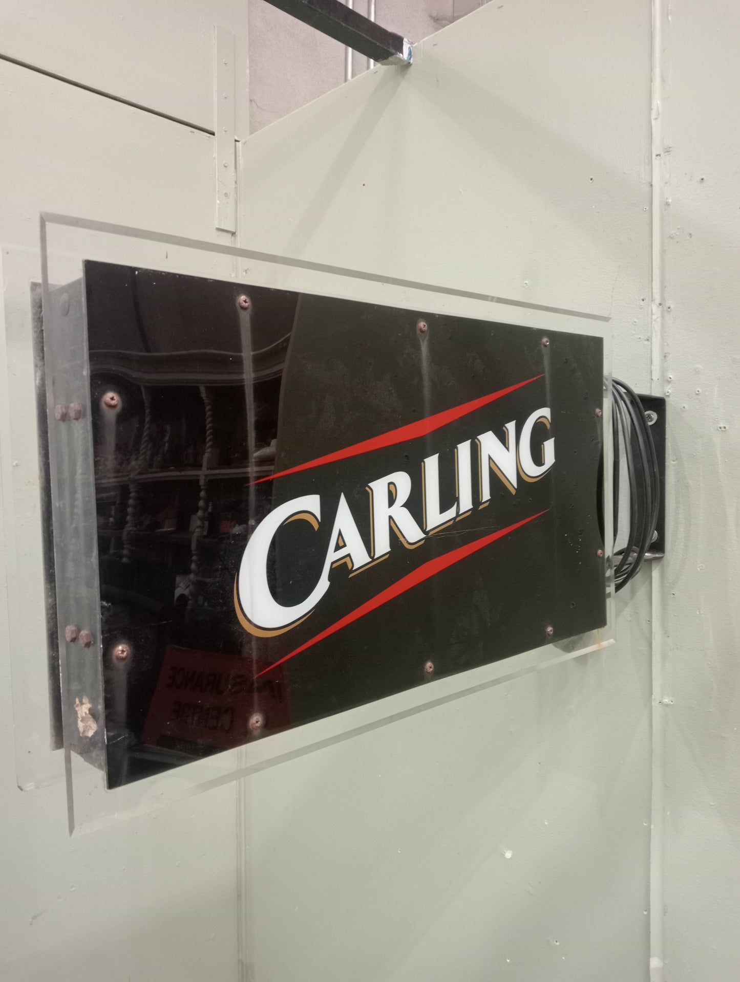 Carling double sided light up sign