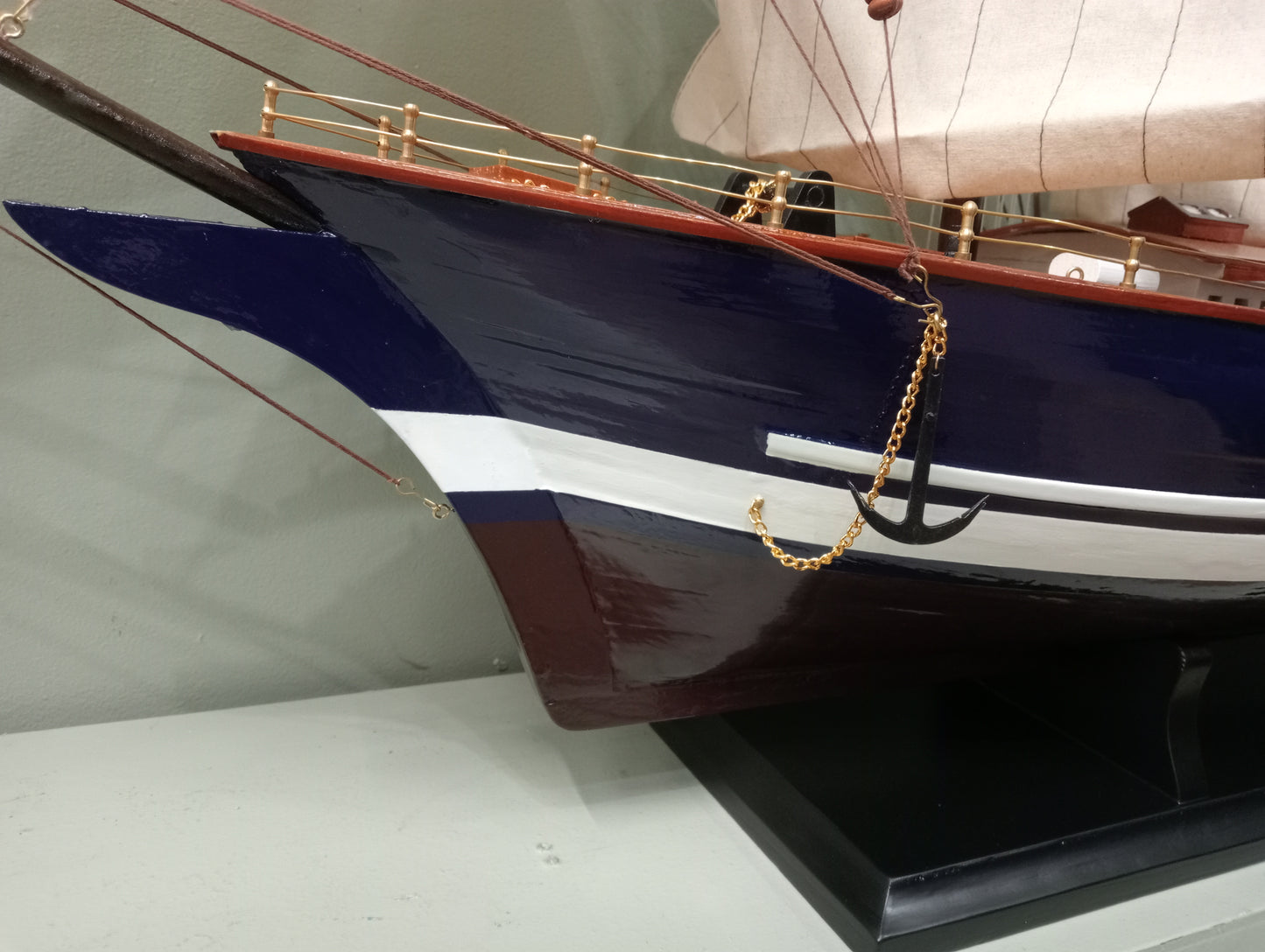 Large sailing tall ship