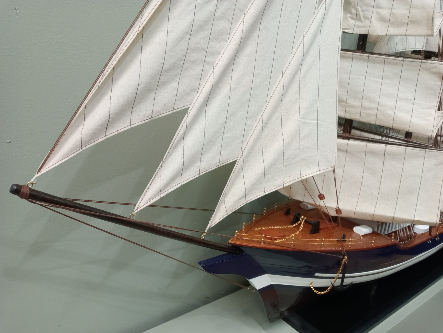 Large sailing tall ship