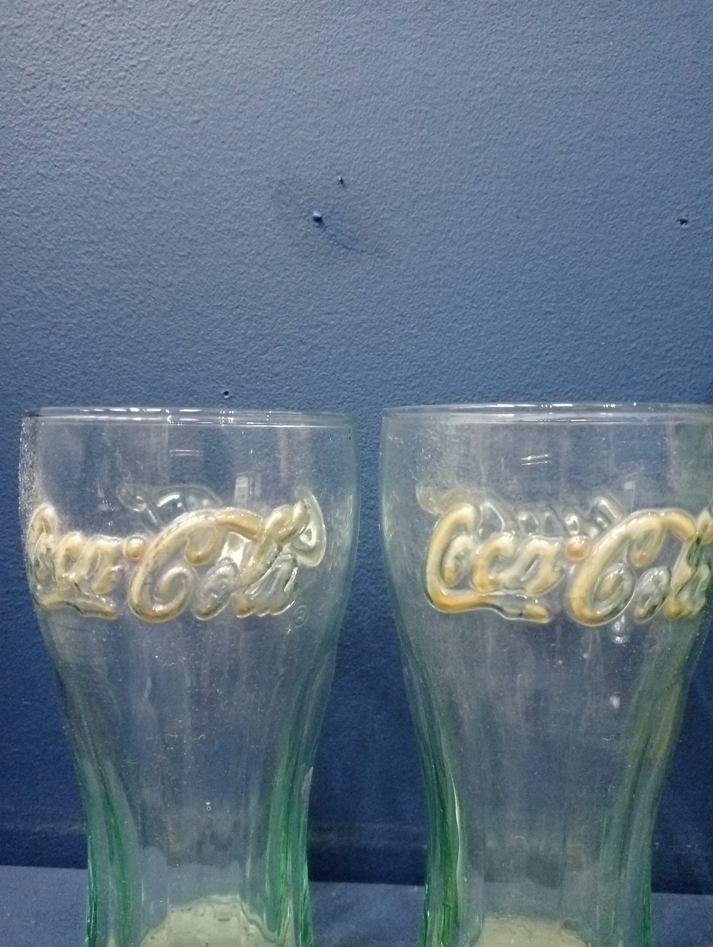 Lot of 3 Coca Cola glasses