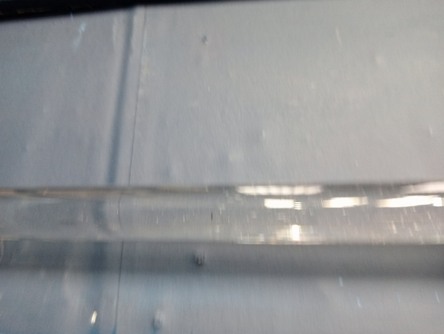 Metal and glass large door handle