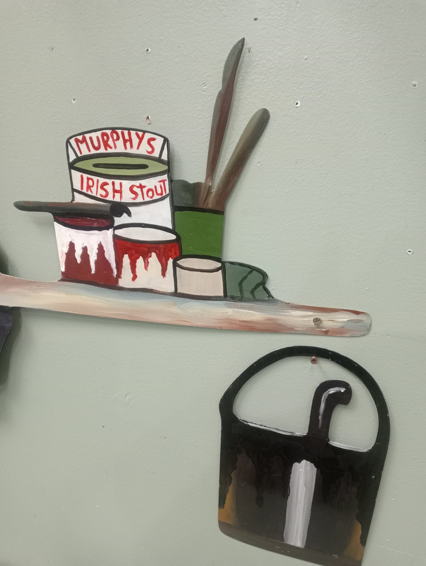 Murphys boy painter advertising sign