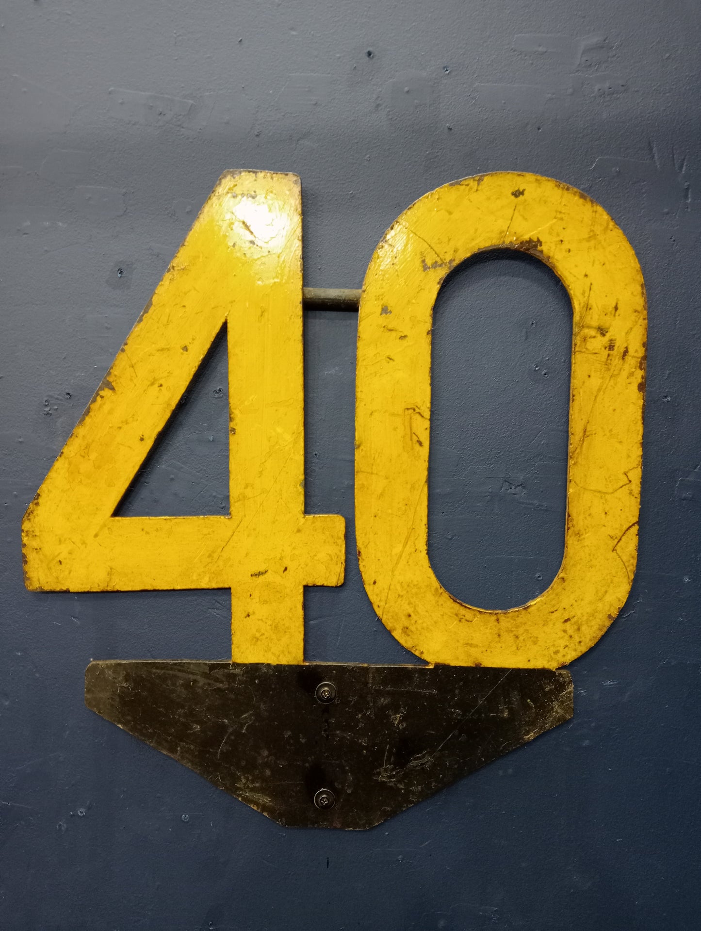 Selection of three cast metal railway signage
