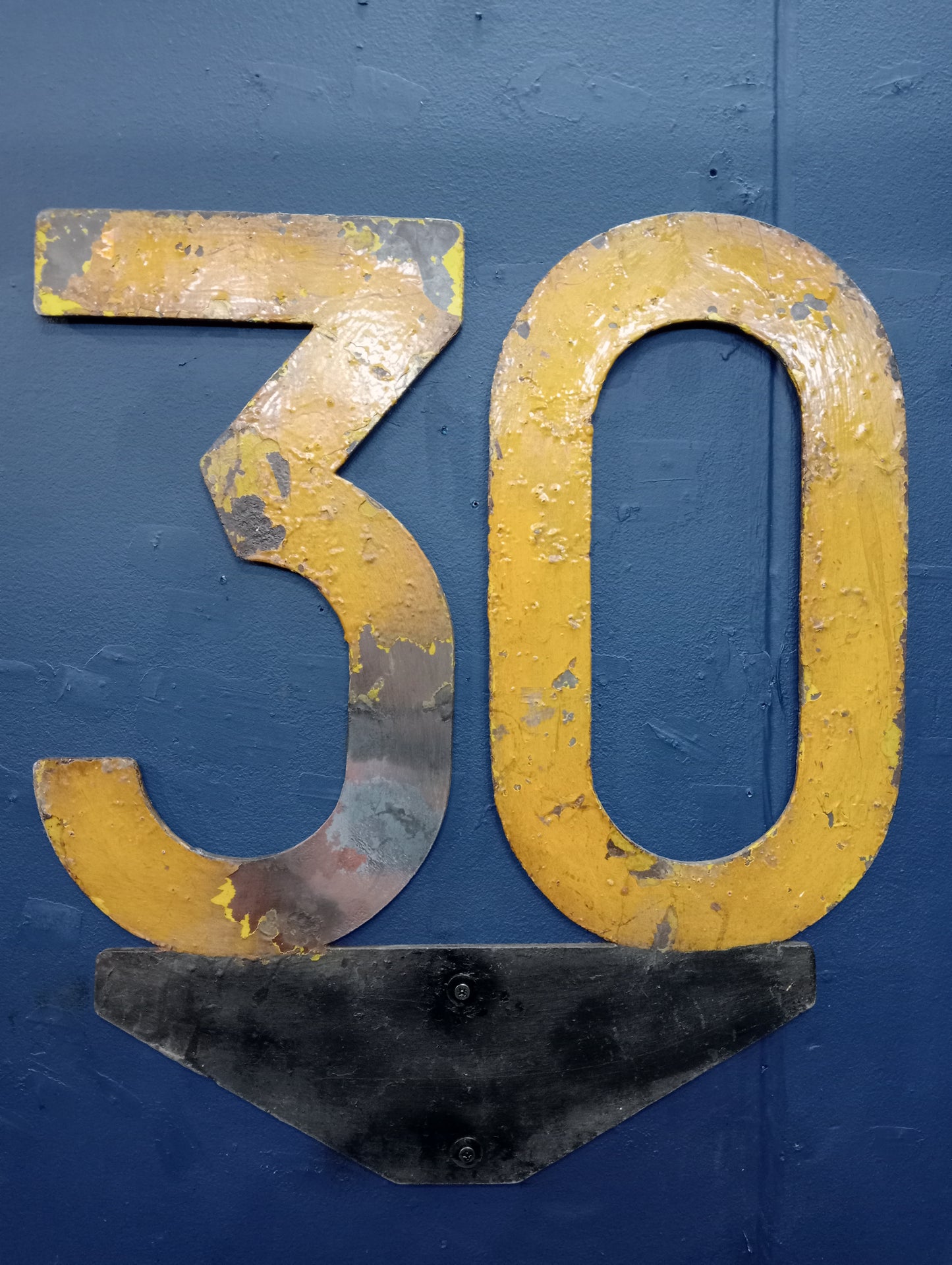 Selection of three cast metal railway signage