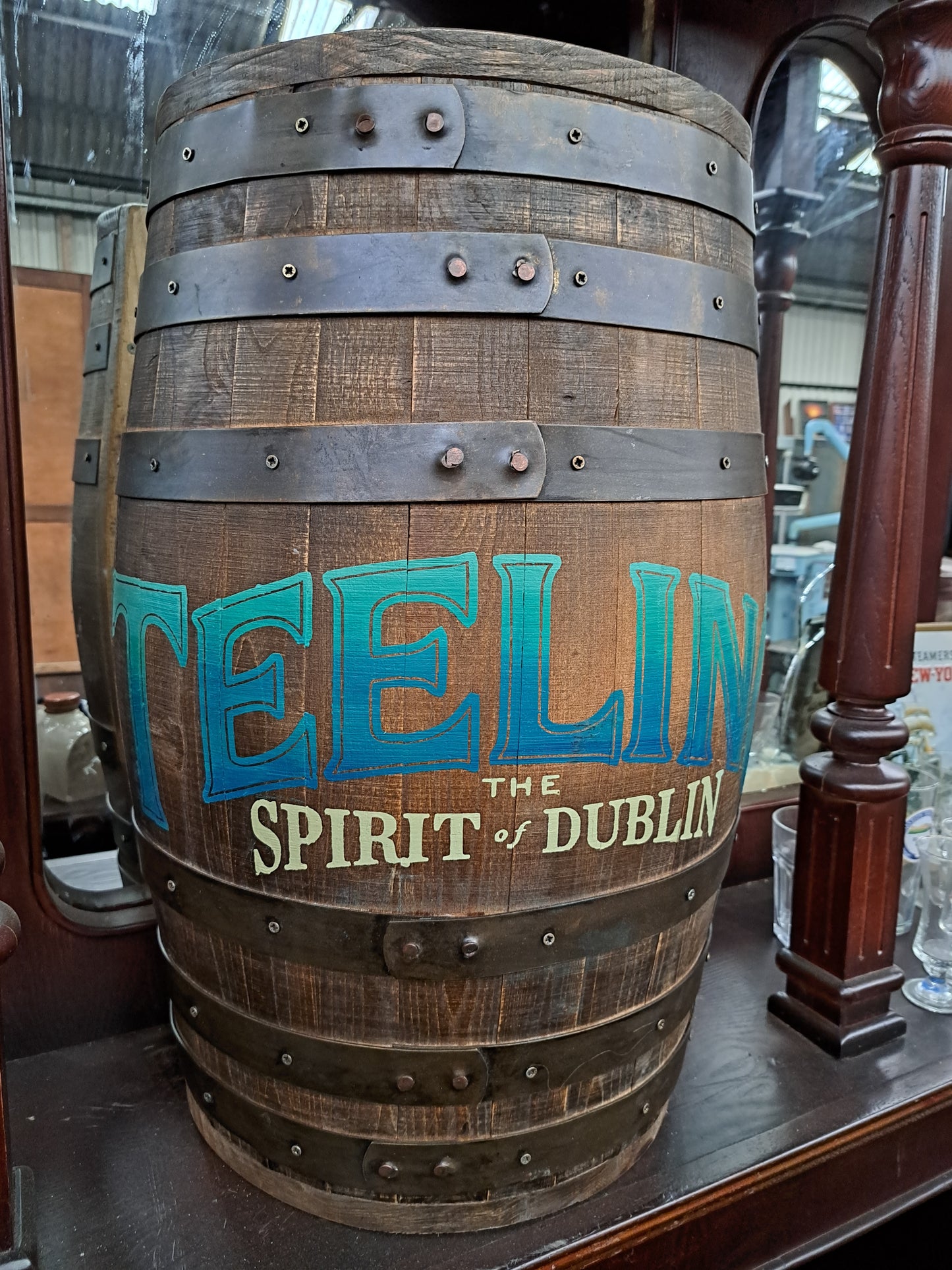 Teeling half barrel brass straps