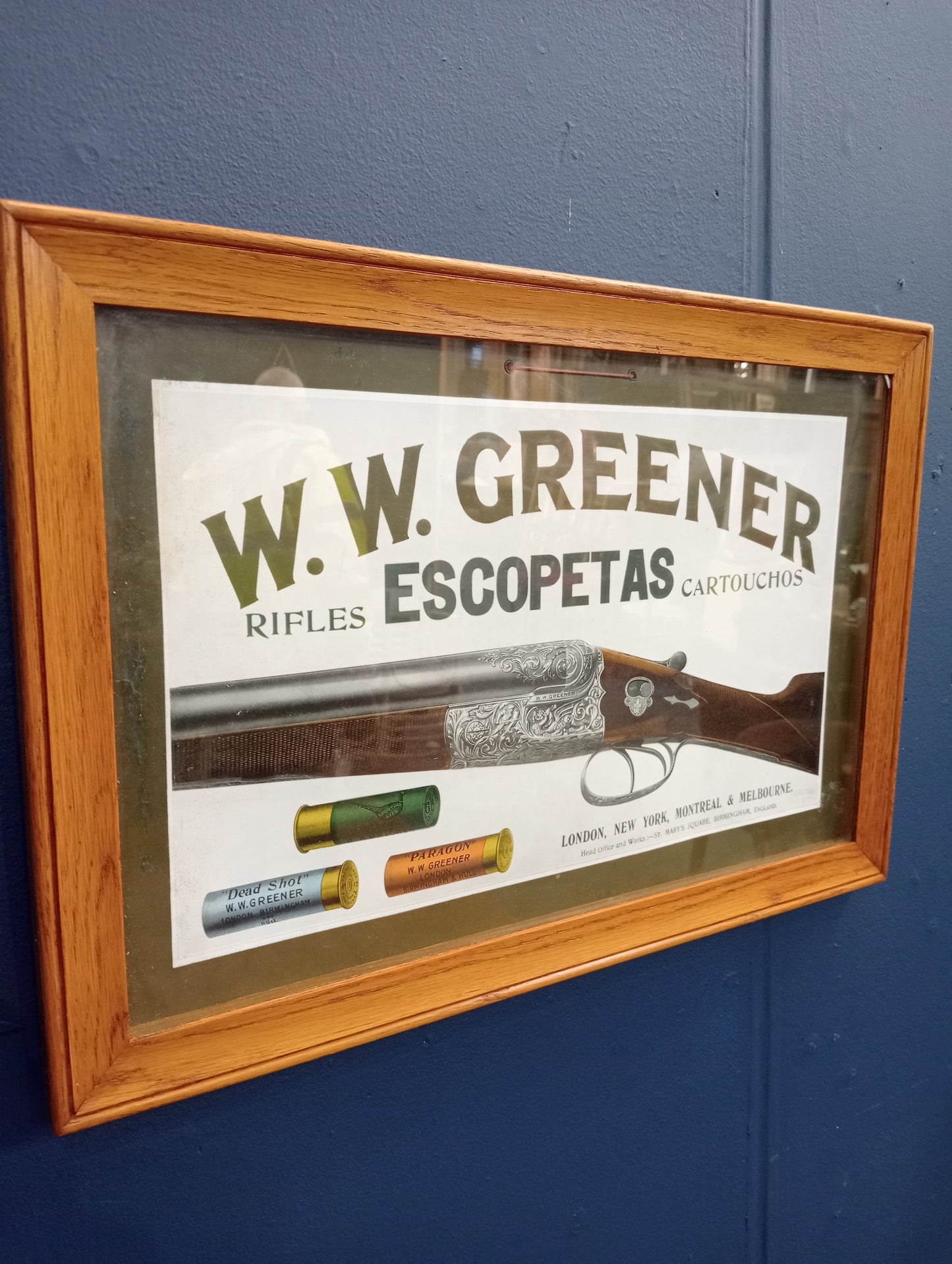 W.W Greener rifles picture