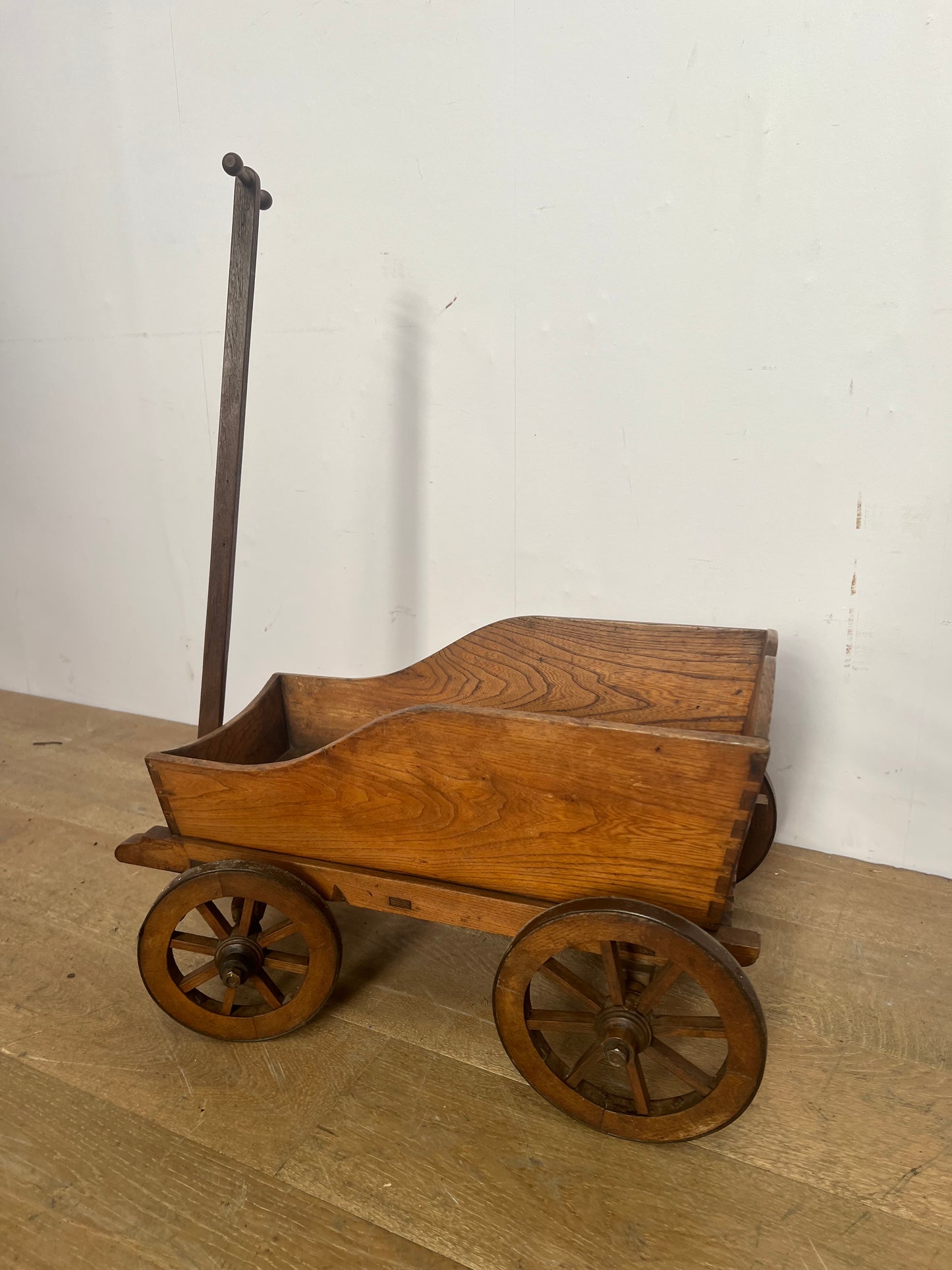 Wooden toy wagon