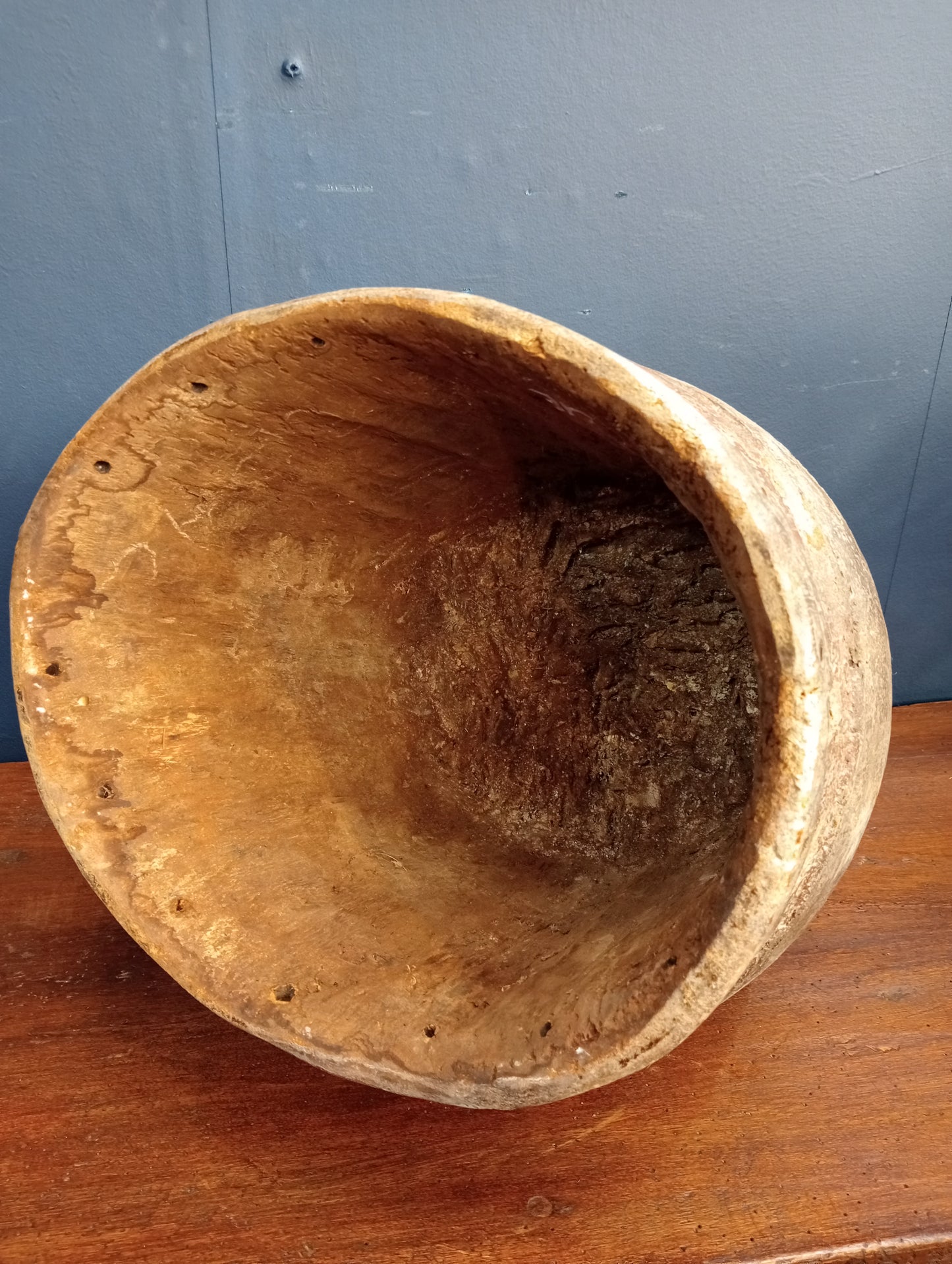 Wooden tribal bust ceremonial mask