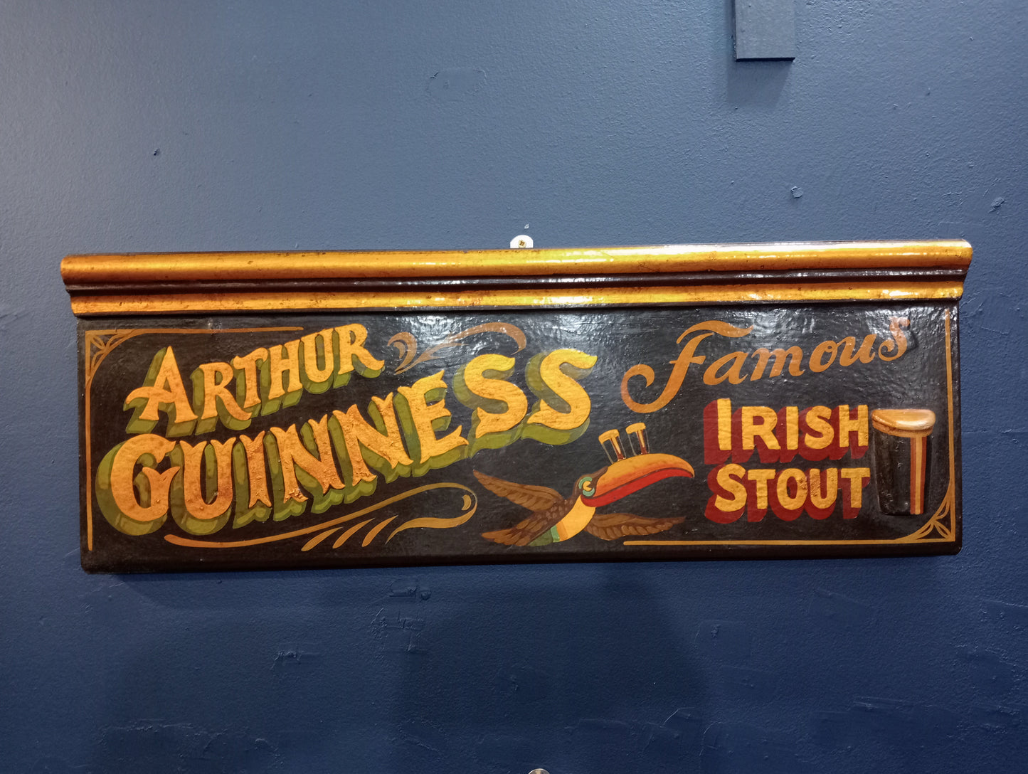 Arthur Guinness Famous Irish stout board