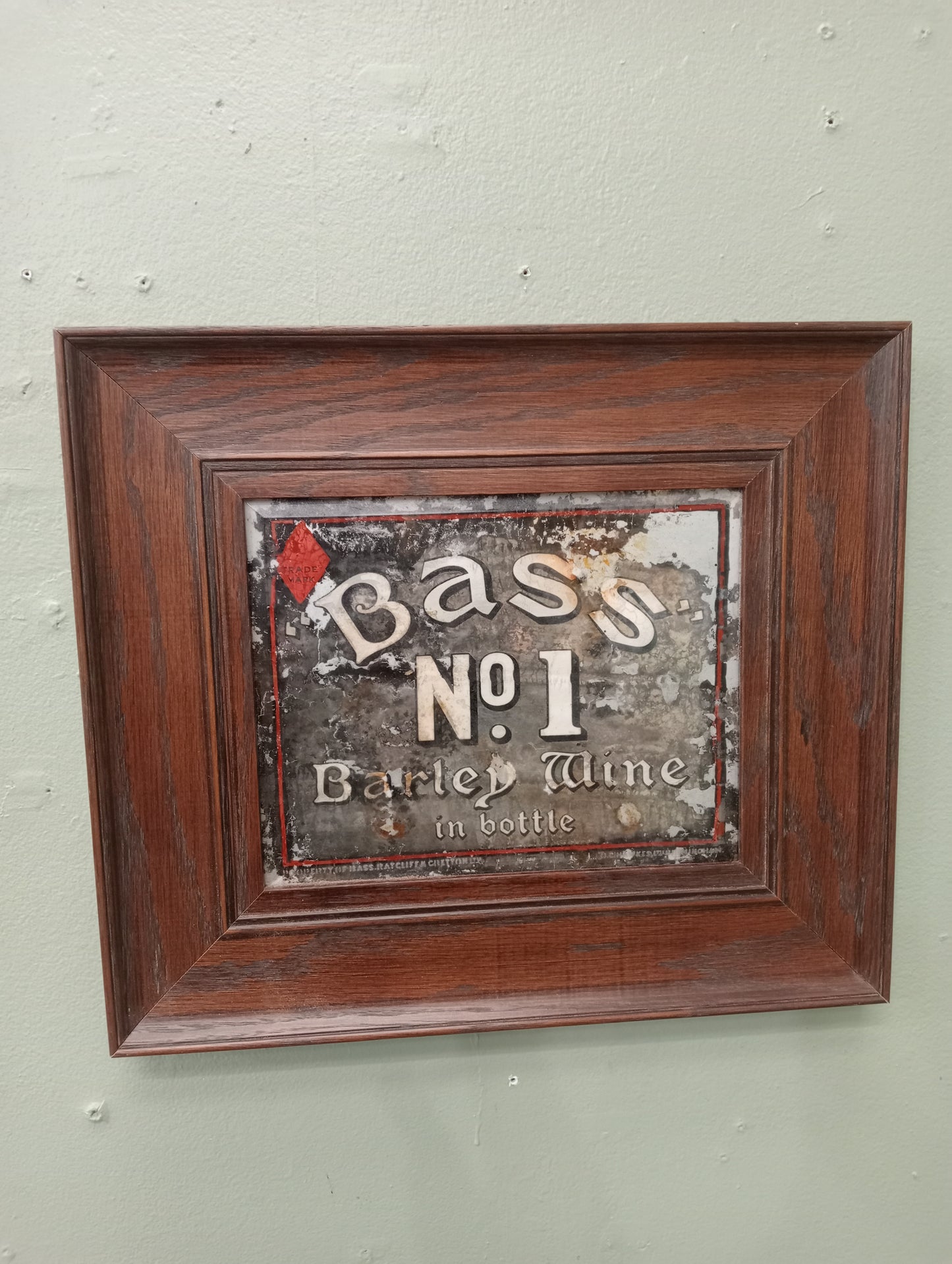 Bass No 1 Barley Wine rare mirror