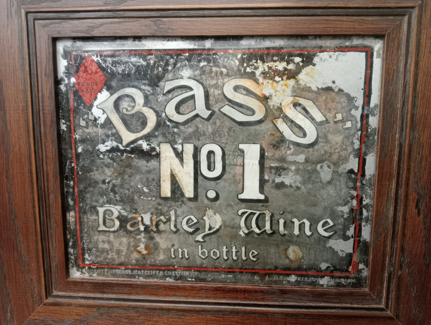 Bass No 1 Barley Wine rare mirror
