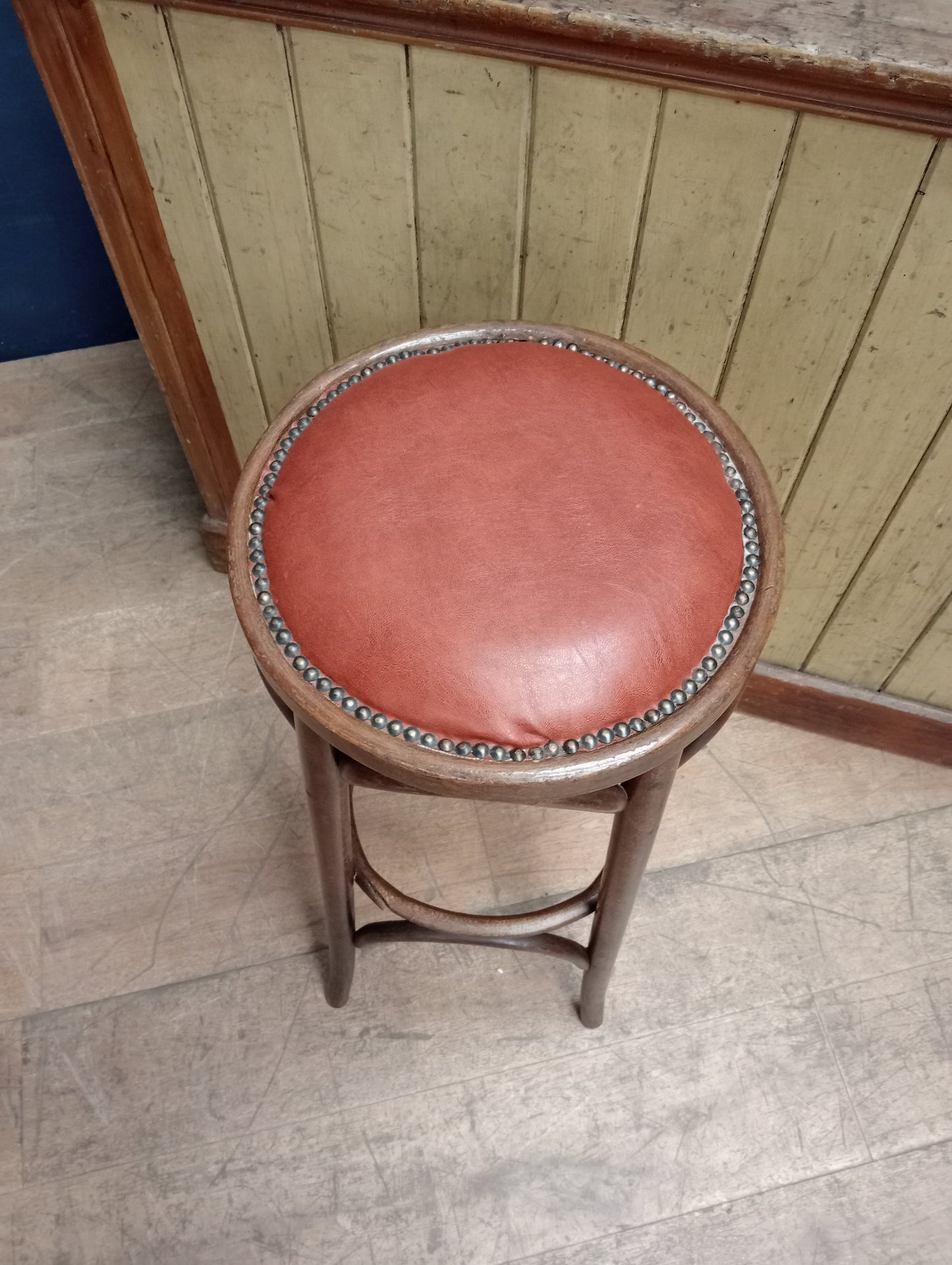 Bentwood high stool