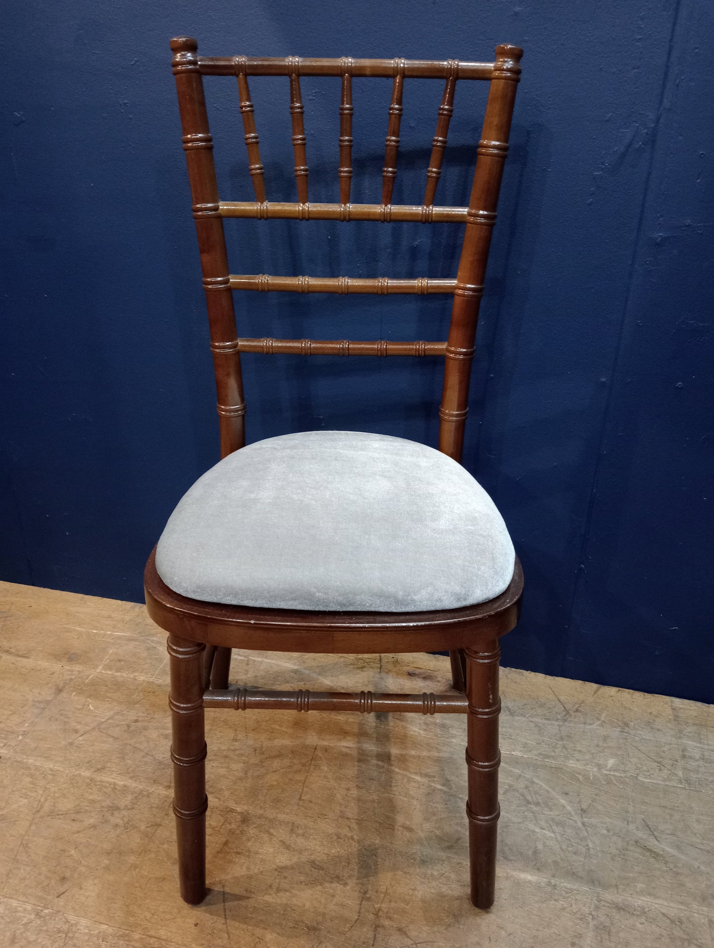 Bentwood spindle back side chair