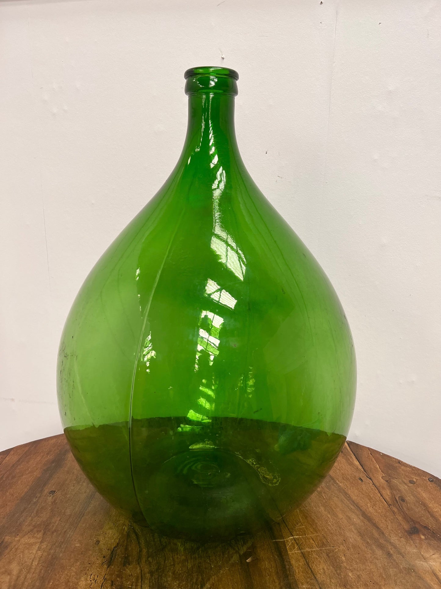 Bottle green glass Demijohns