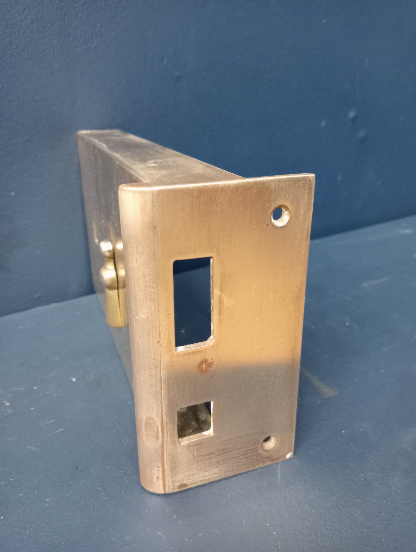 Brass door lock case