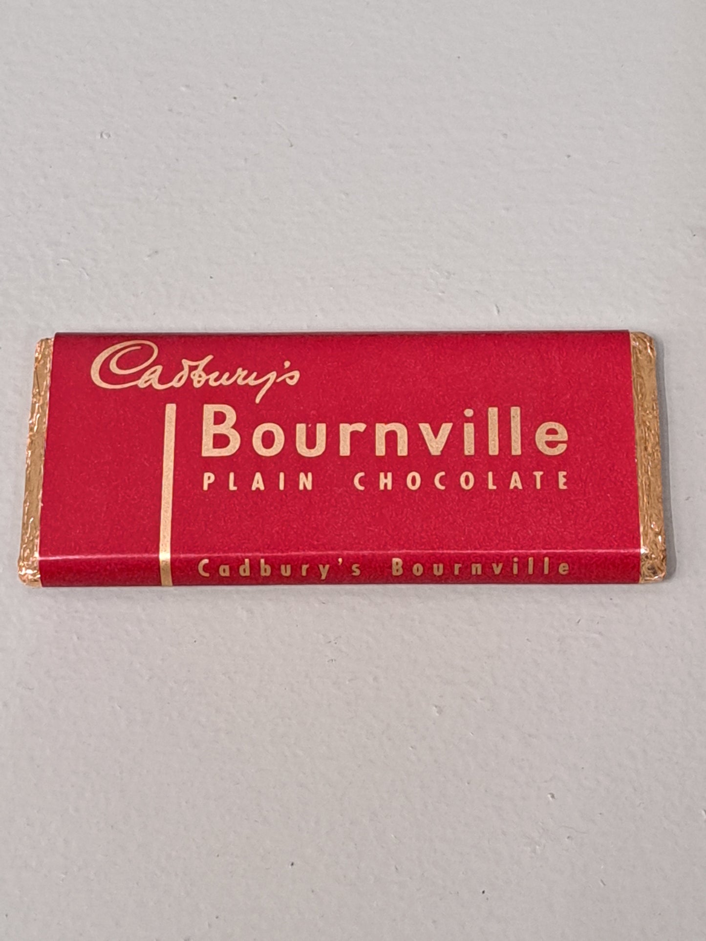 Cadburys Bourneville plain chocolate dummy display bar