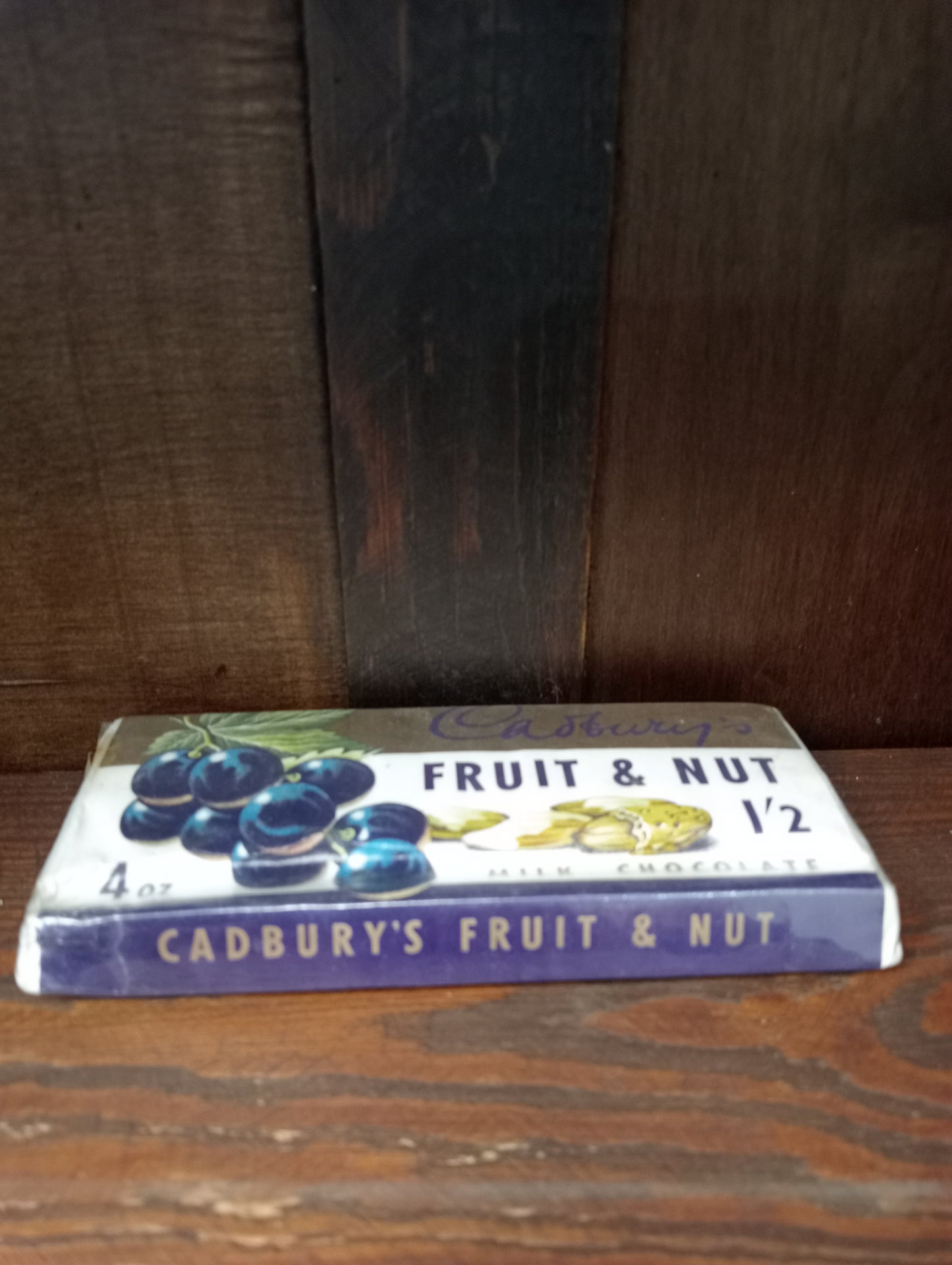 Cadburys fruit and nut dummy bar