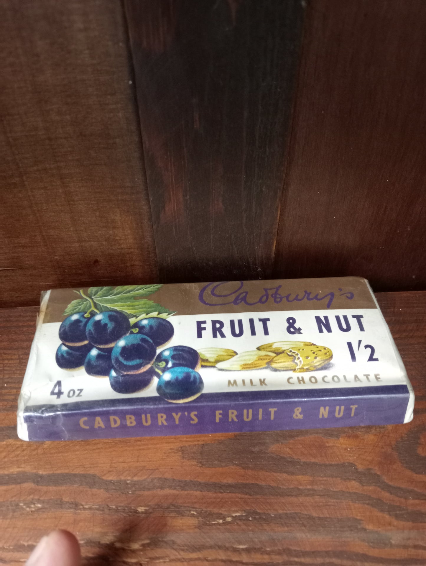 Cadburys fruit and nut dummy bar