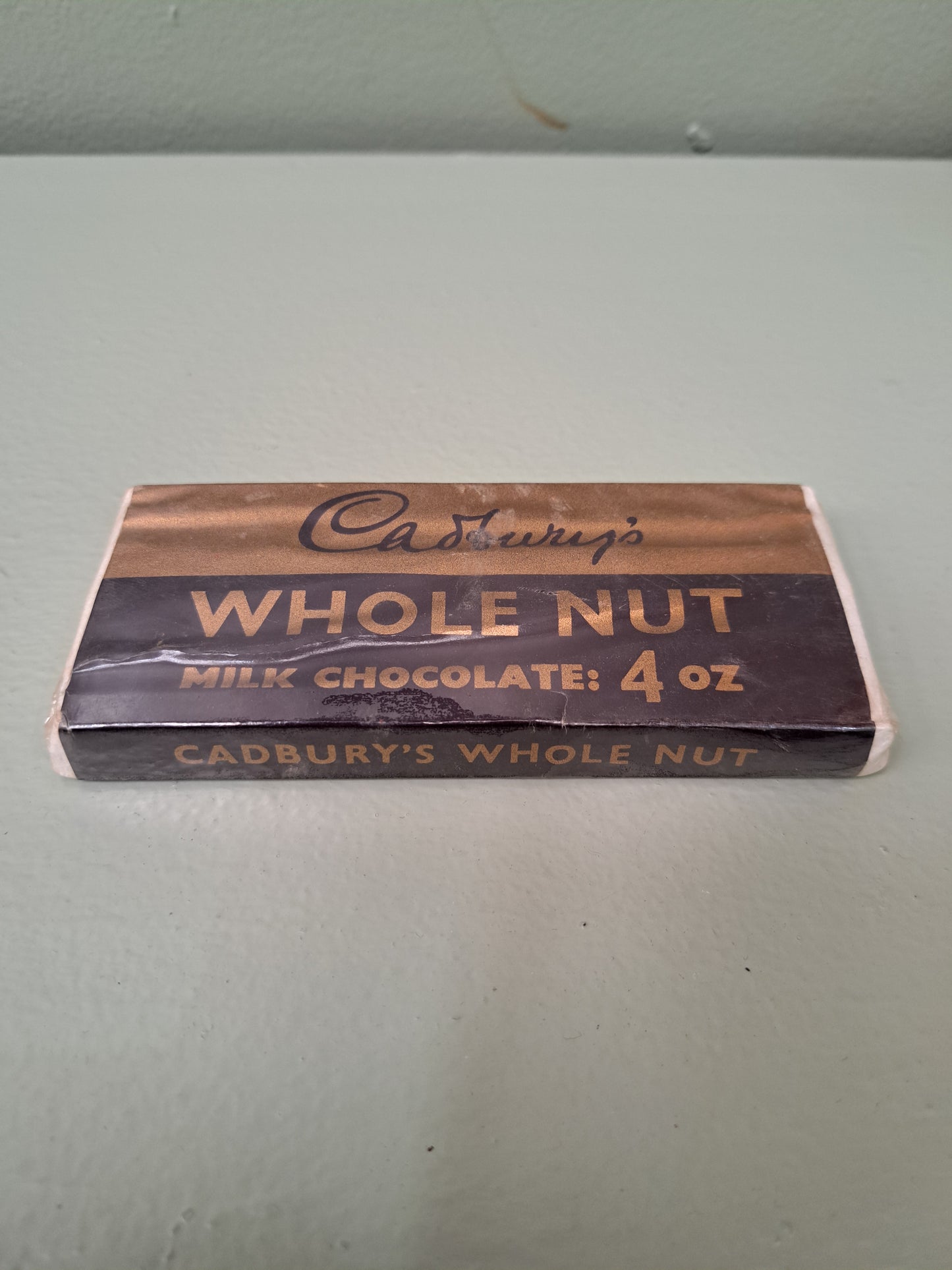 Cadburys whole nut milk chcolate 4oz dummy shop display 1940s