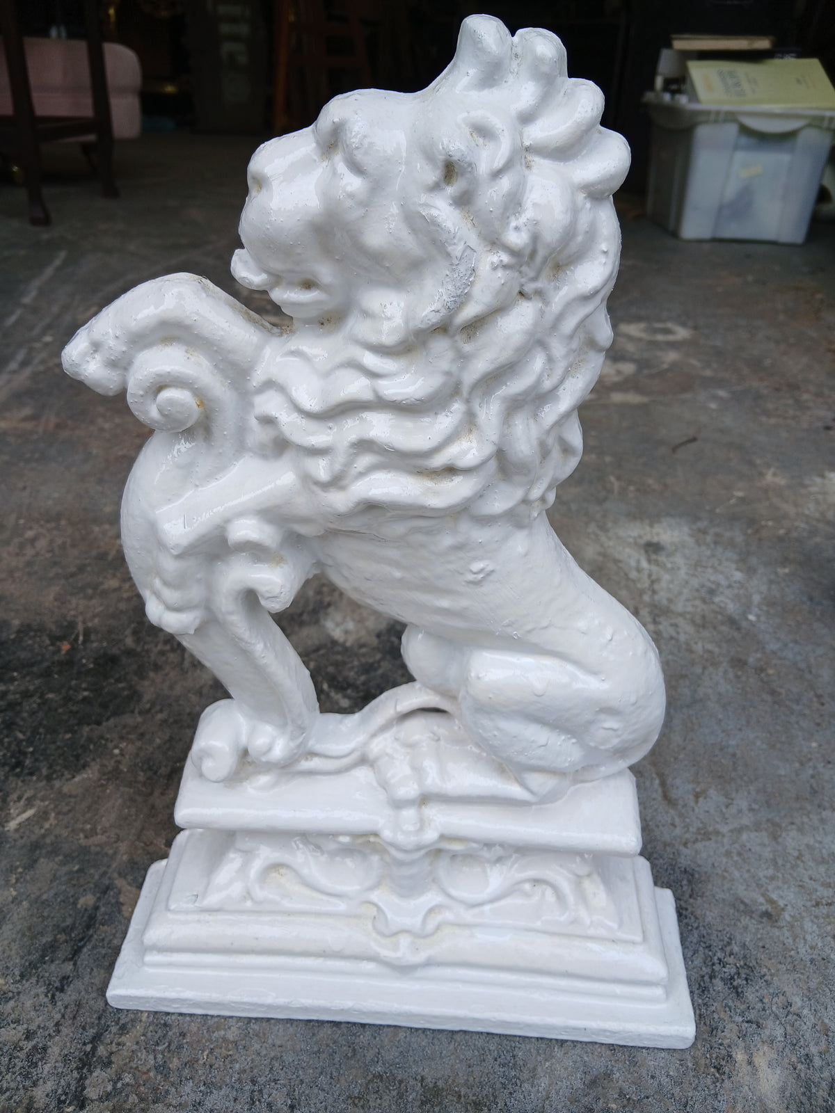 Cast Iron Lion Door Stop