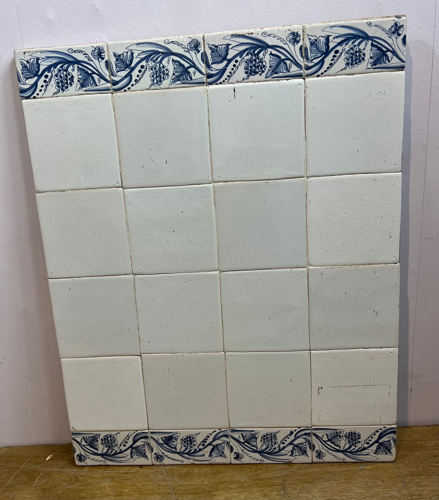 Ceramic tiles on board