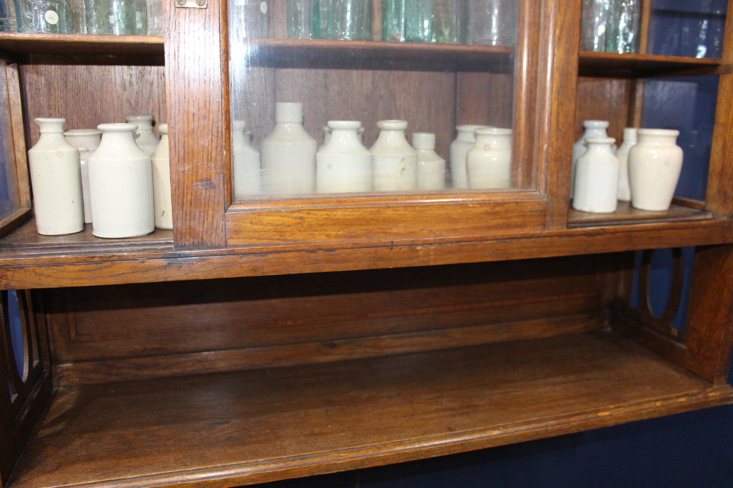 Collection of 20 earthenware stone bottles