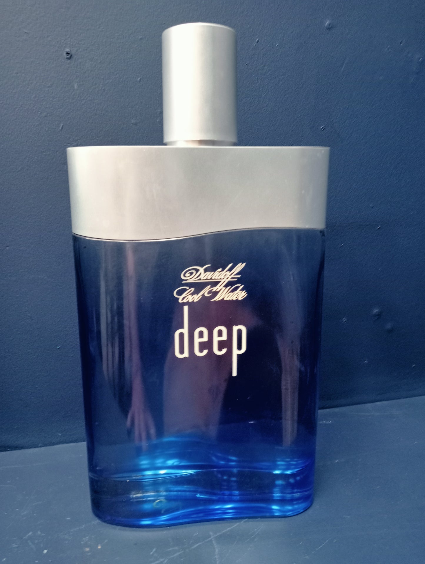 Coolwater deep shop display large bottle