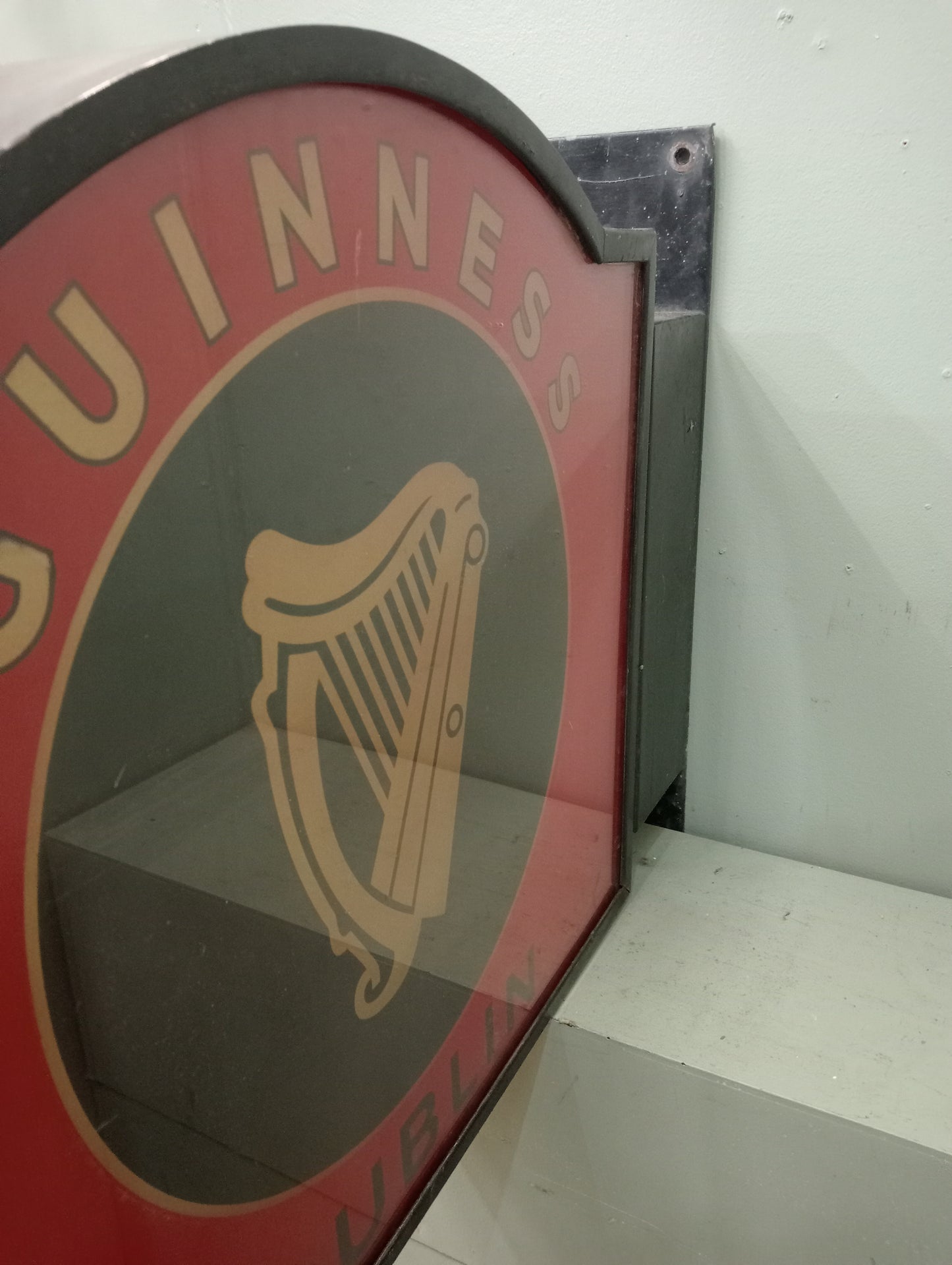 Double sided Guinness Dublin sign