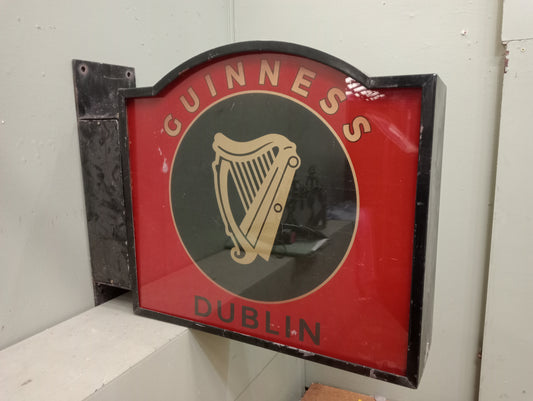 Double sided Guinness Dublin sign