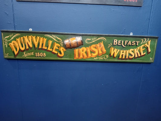 Dunvilles Irish whisky board