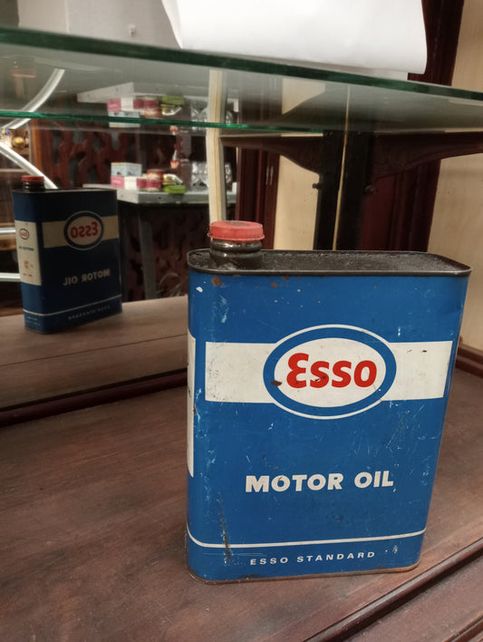 Esso Motor oil tin