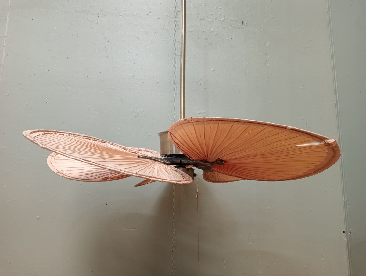 Fanimation Islander Five-Blade Ceiling Fan in Antique Brass