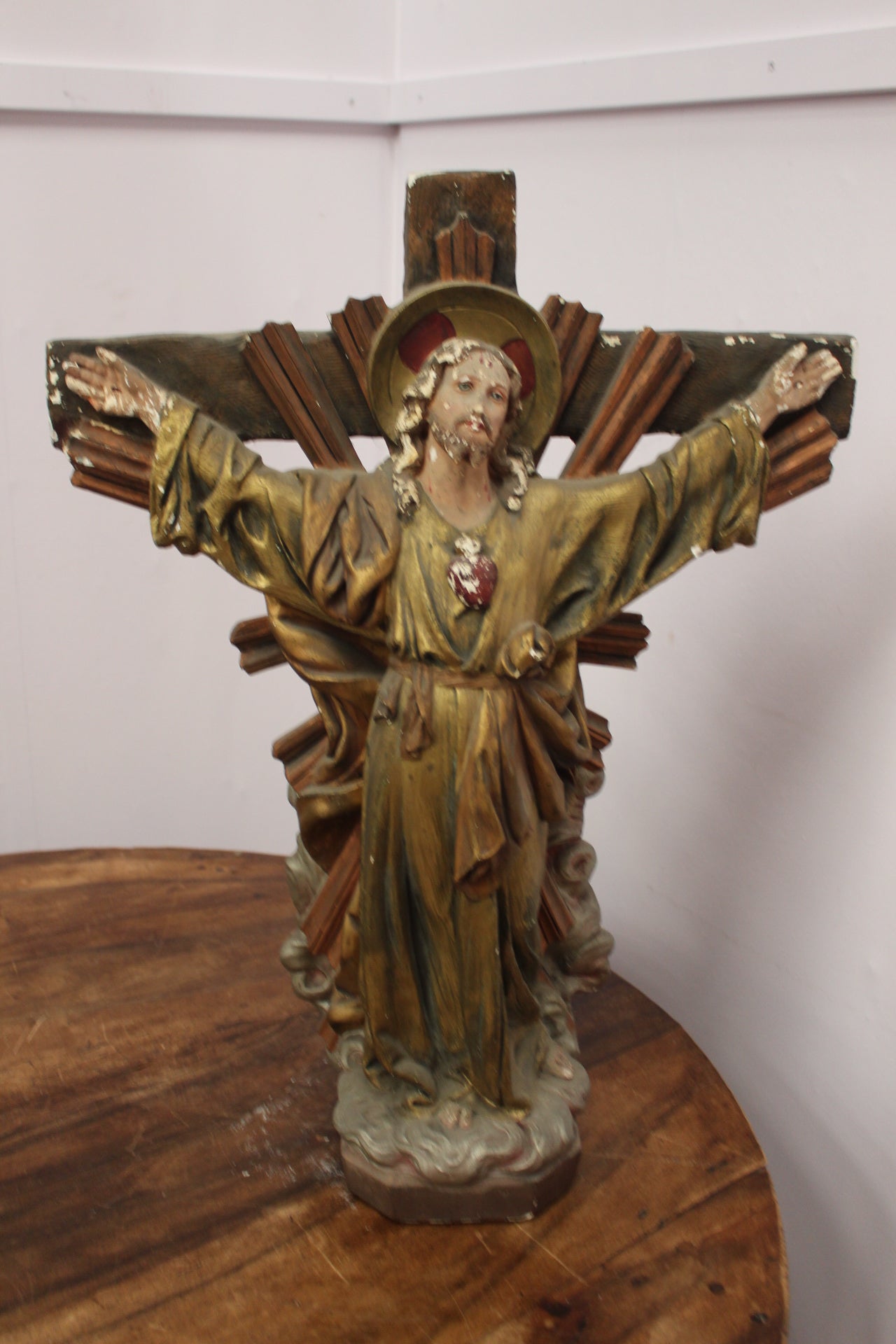 Figure of christ on the cross