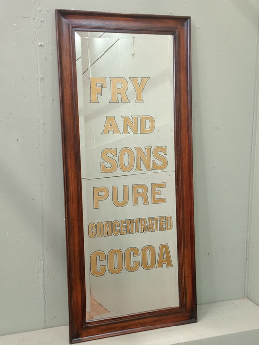 Fry and Sons mirror bevelled