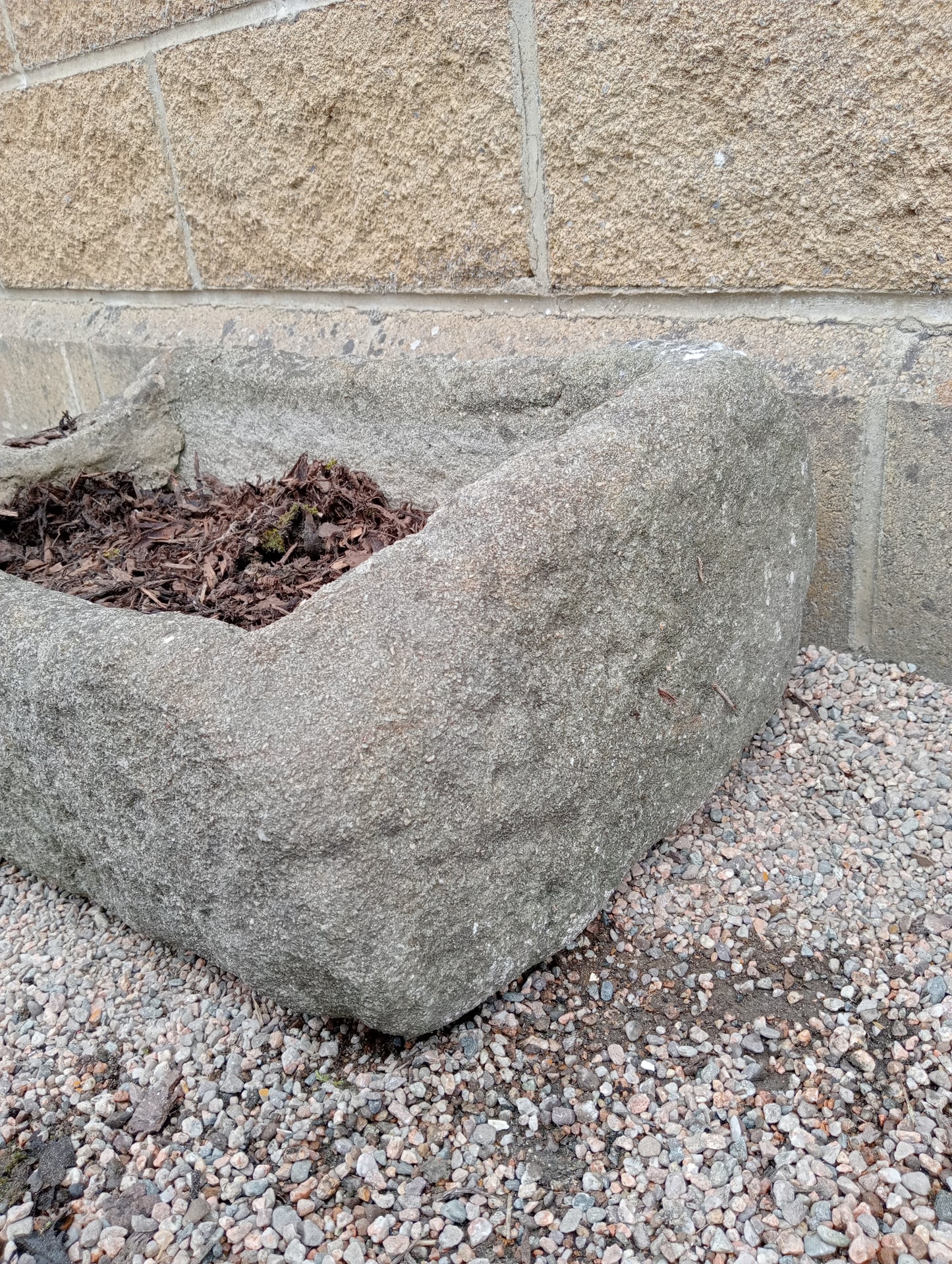 Gritstone trough