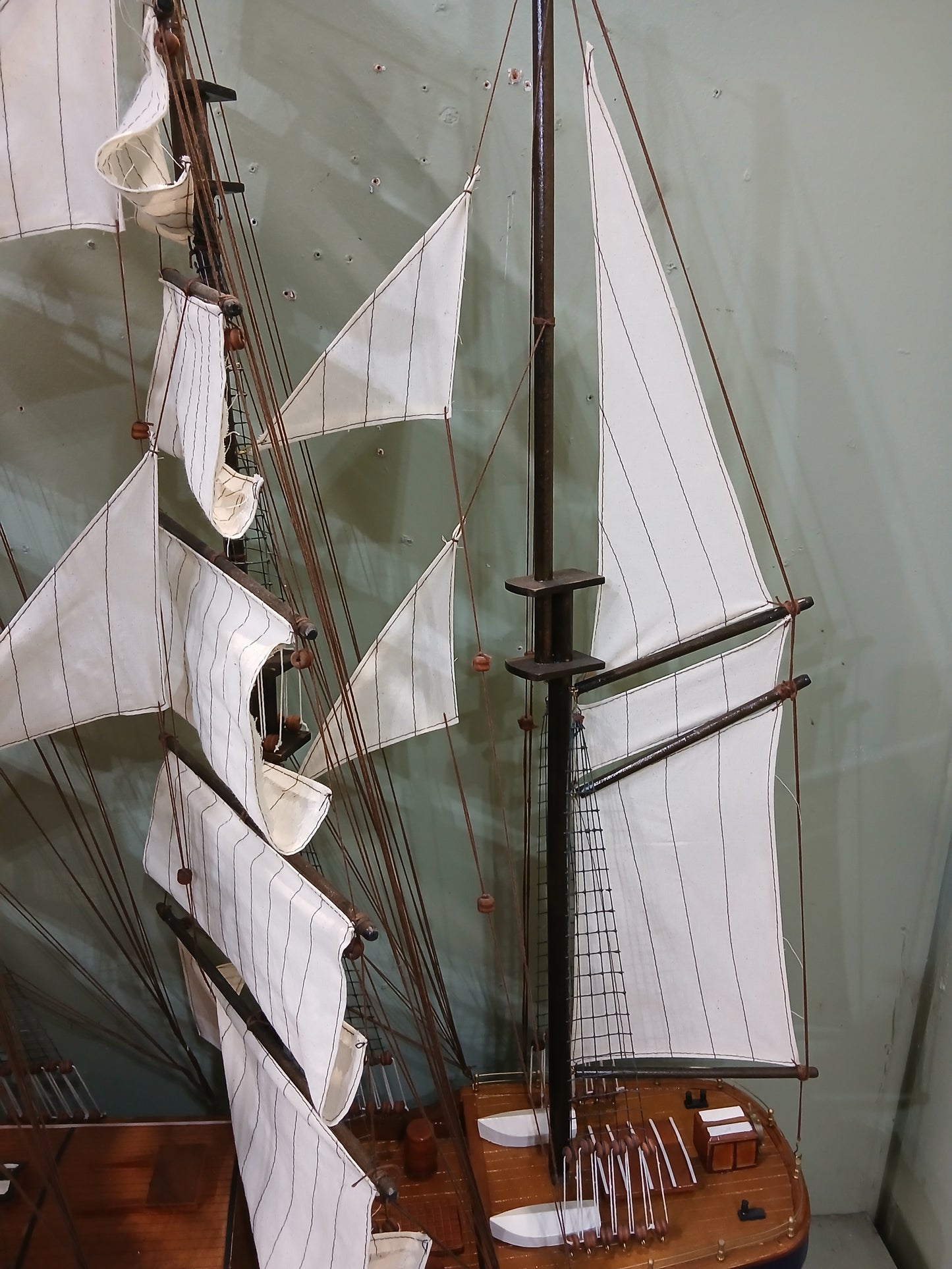 Handcrafted model of the Cutty Sark