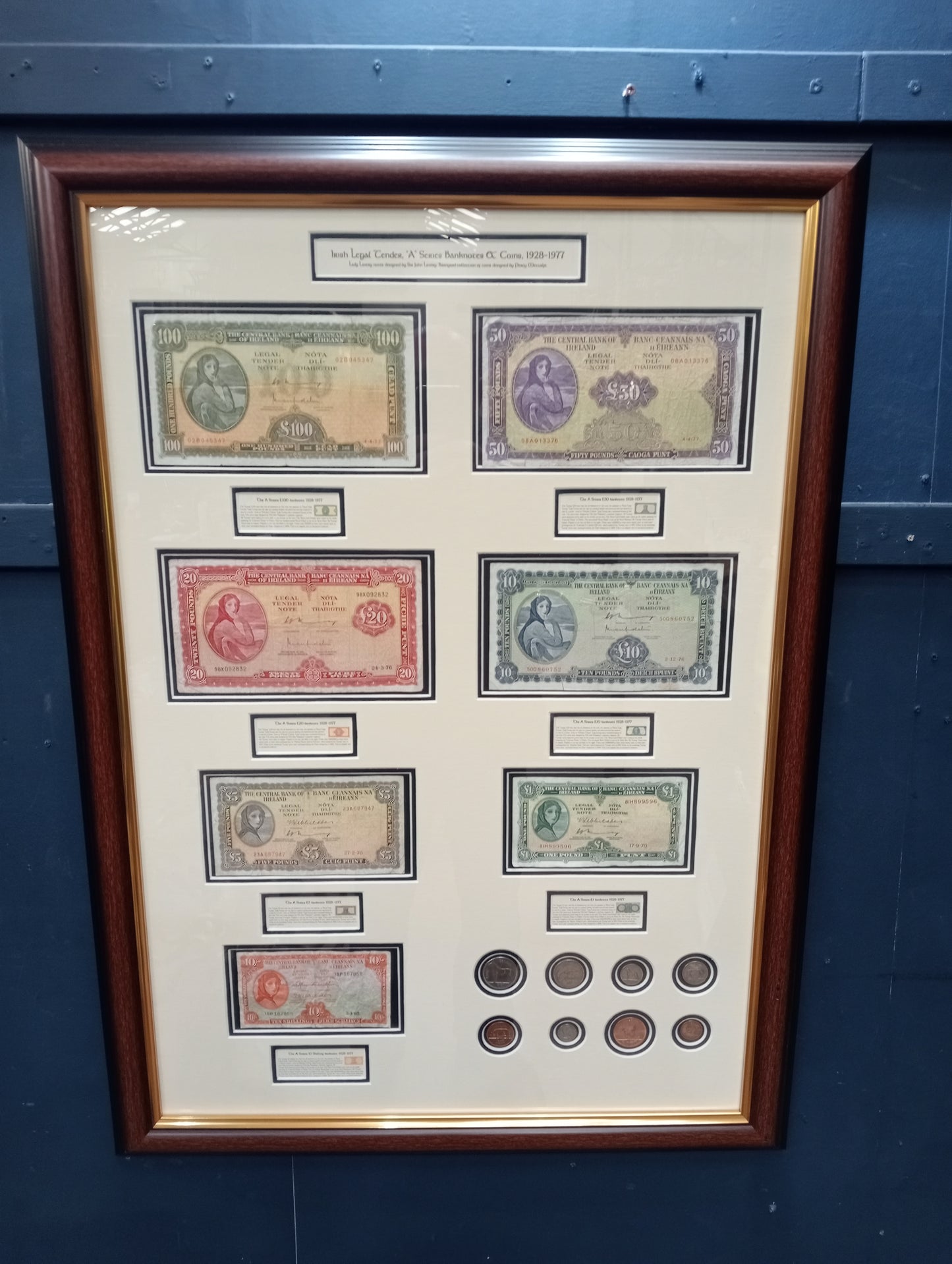 Lady Lavery collectable Original Coins and Banknotes 1928-1977