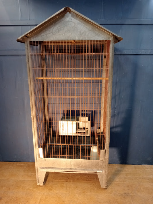 Large handmade parakeet- finch cage