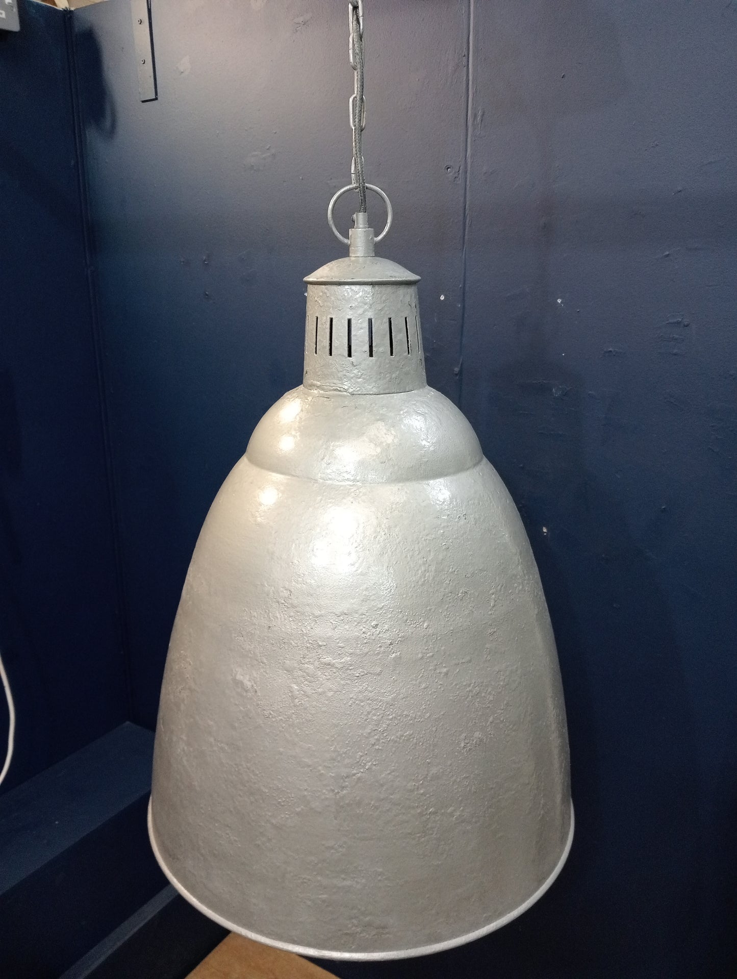 Large industrial pendant light