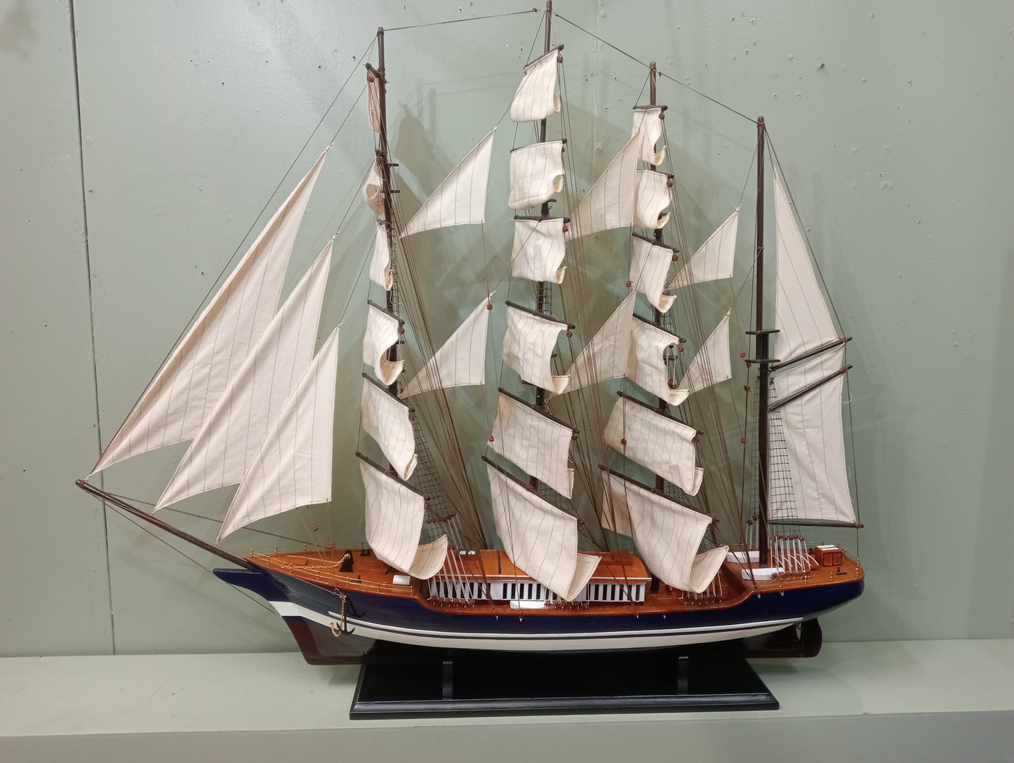 Large sailing tall ship