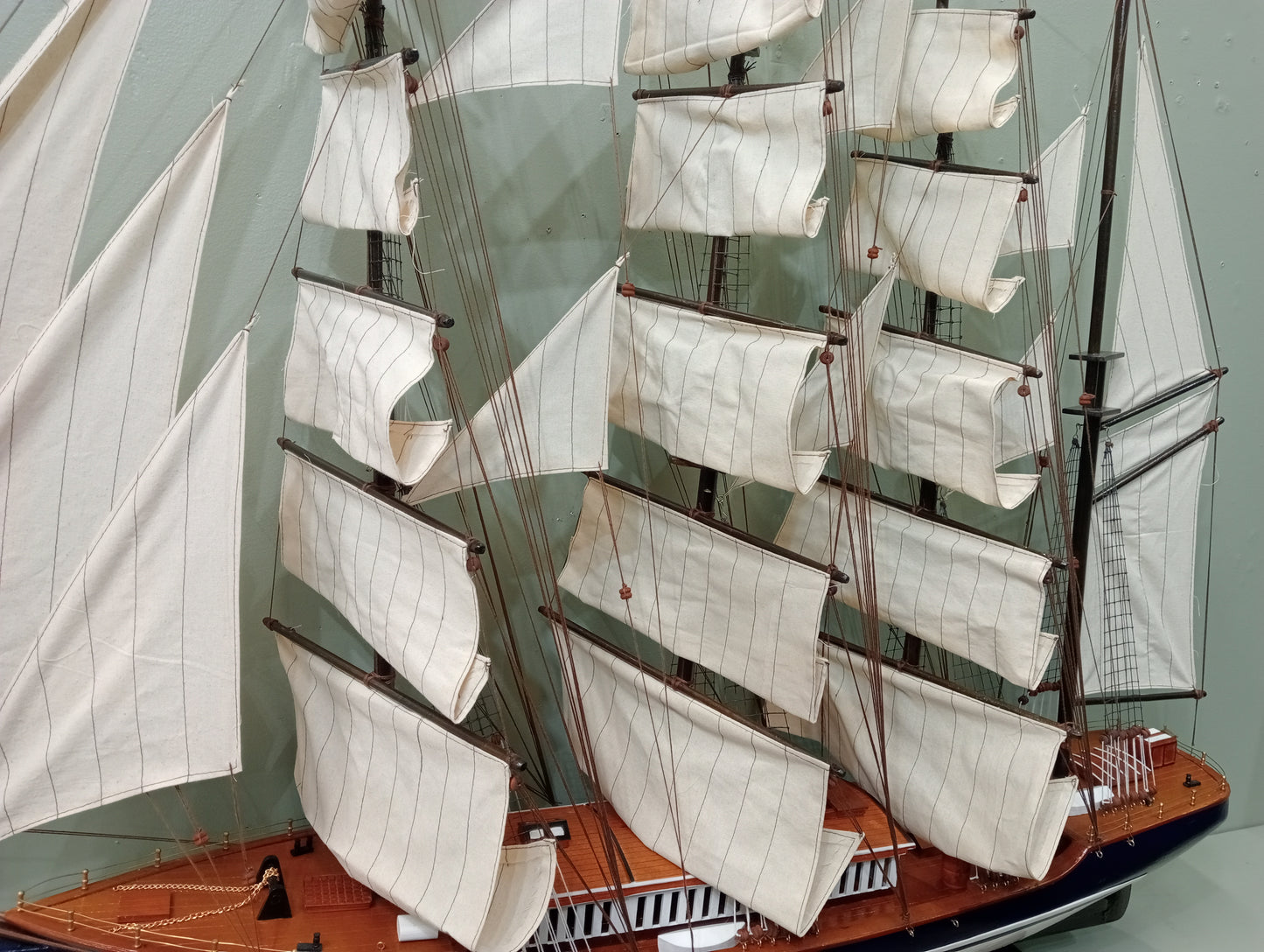 Large sailing tall ship