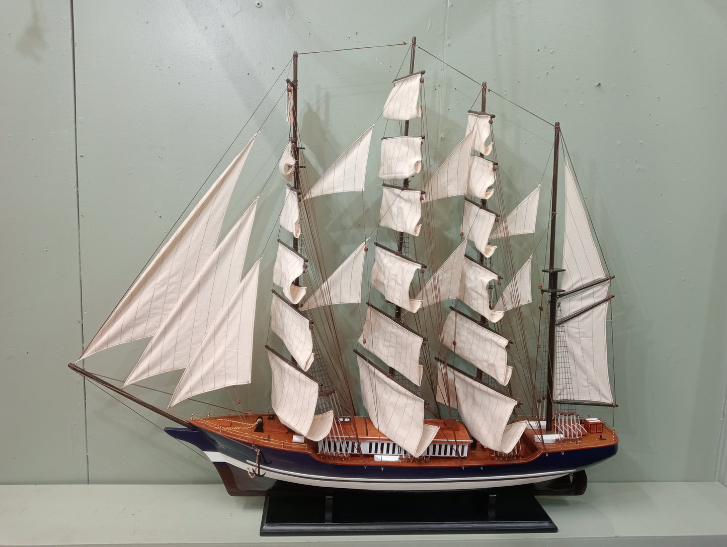 Large sailing tall ship