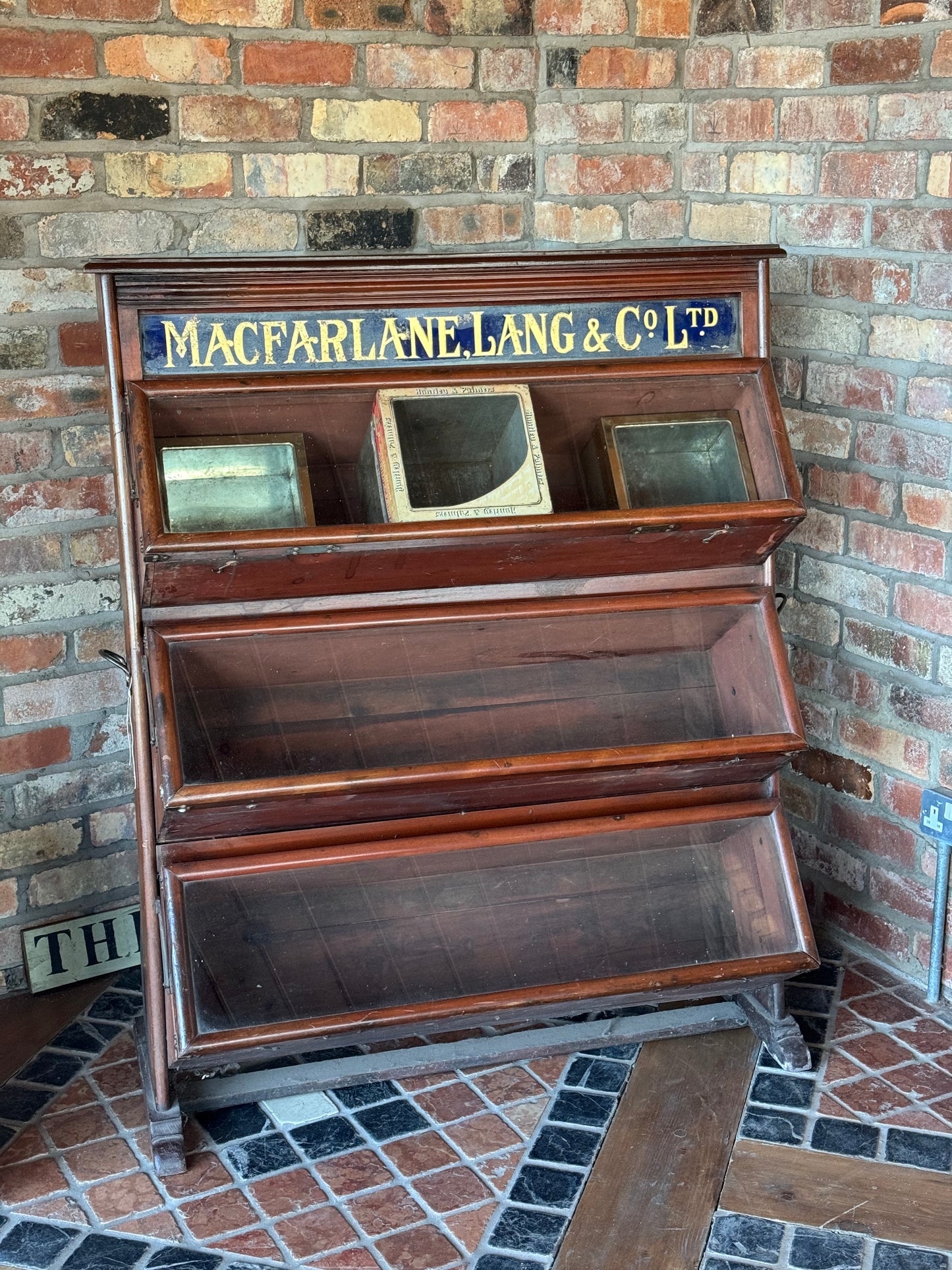 Macfarlane, Land & Co Ltd Biscuit Cabinet